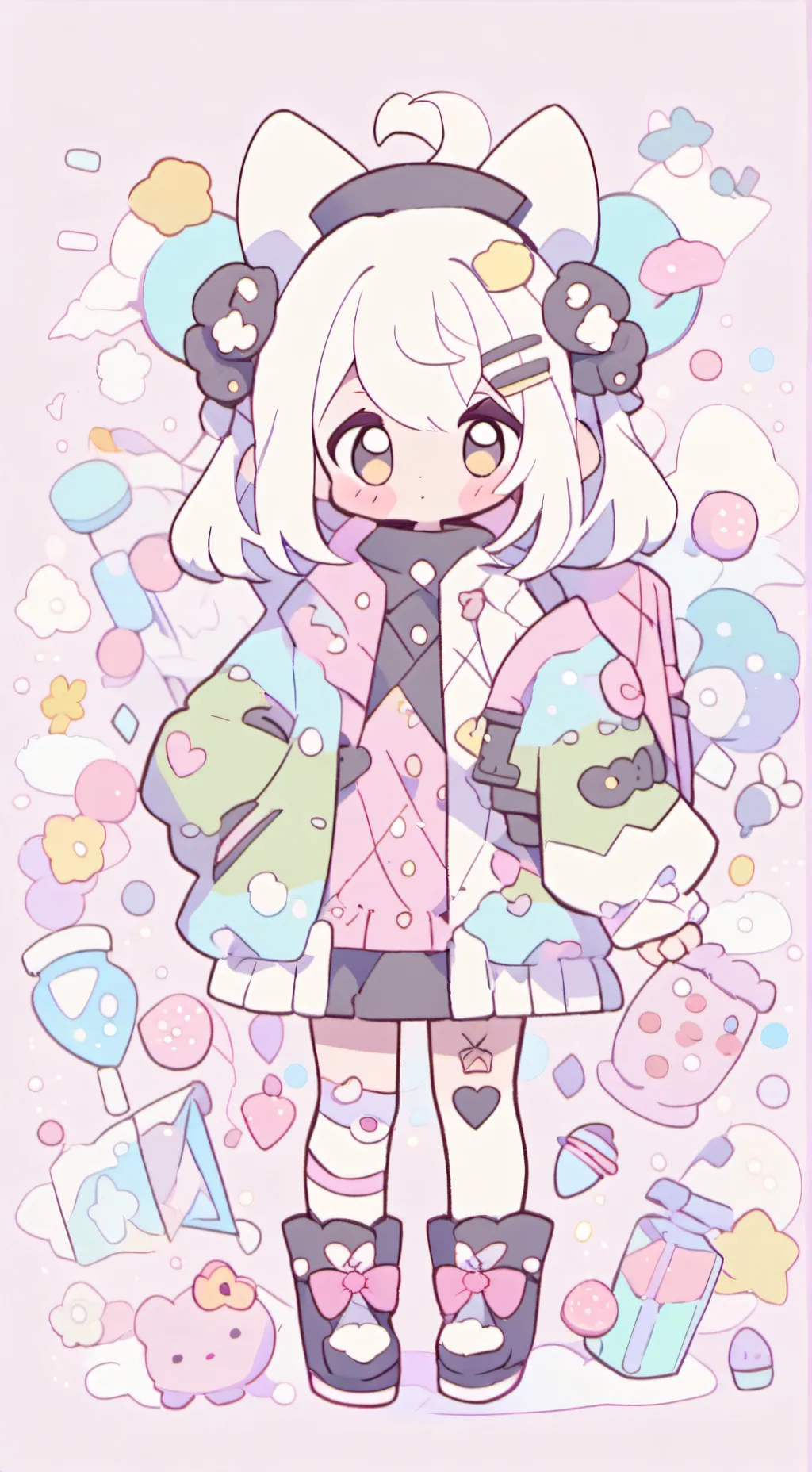 ai character: Shelly x vee background