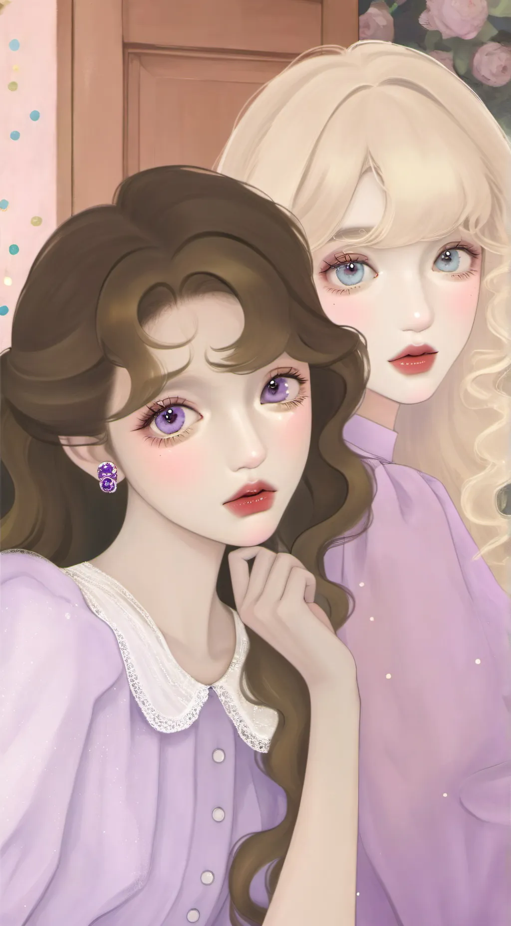 ai character: Alisha & diana background