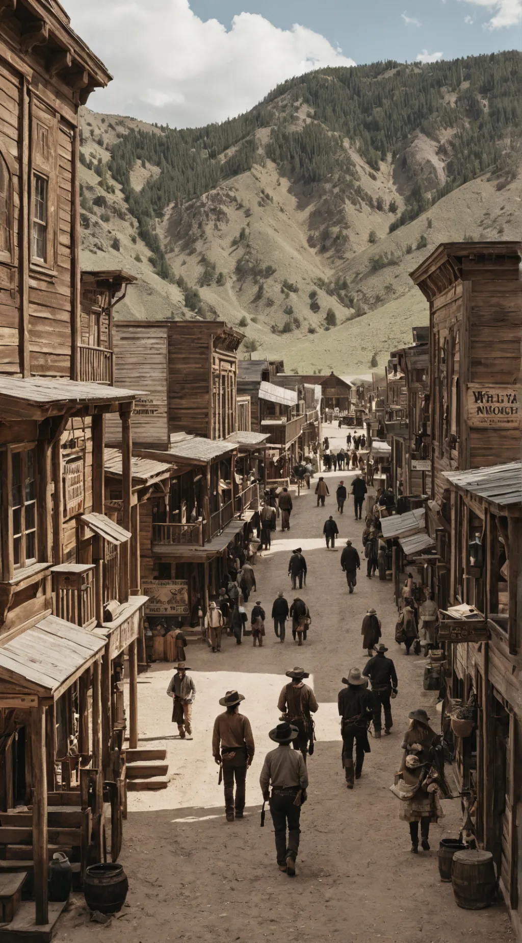 ai character: western rp background