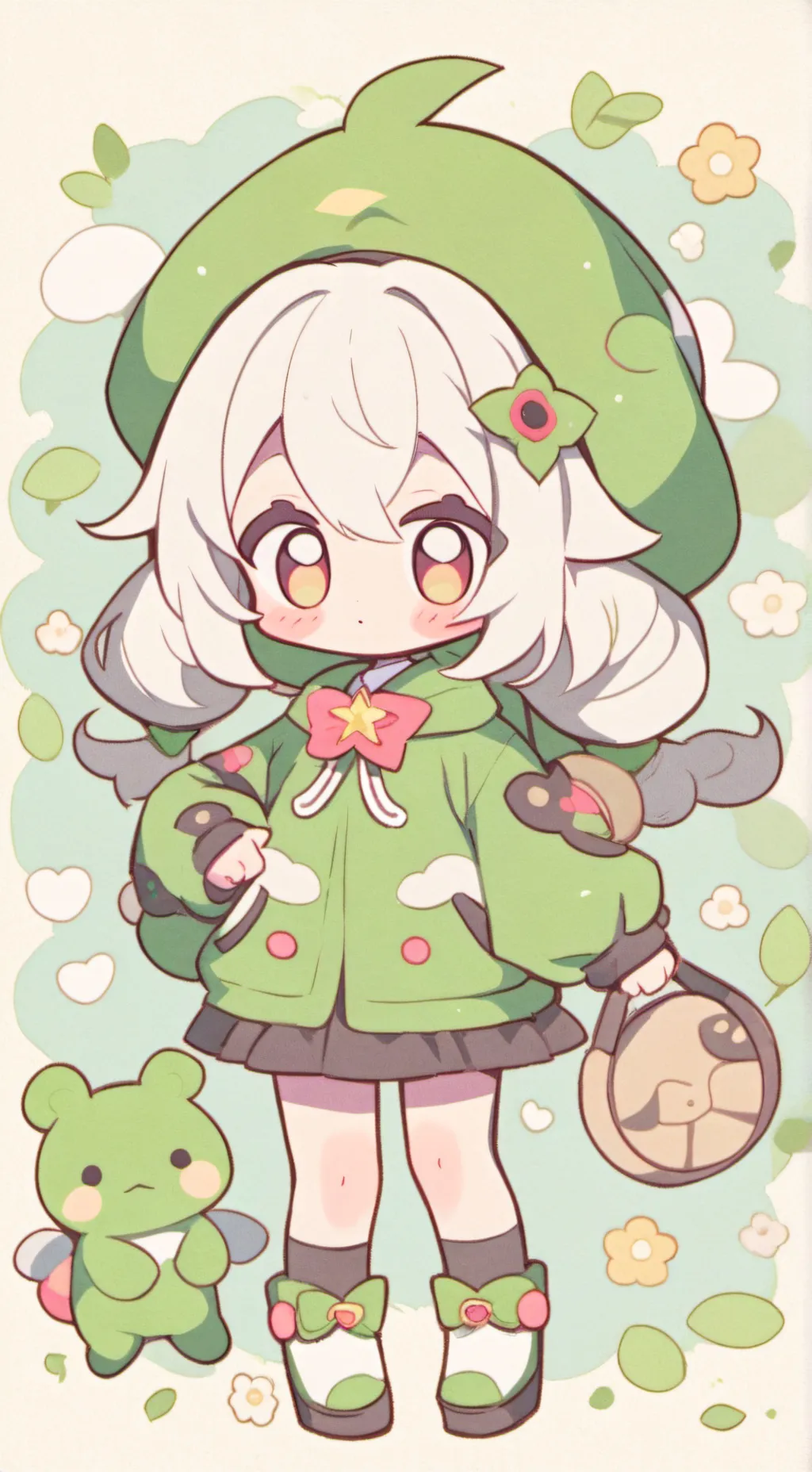 ai character: demon Slayer xd background