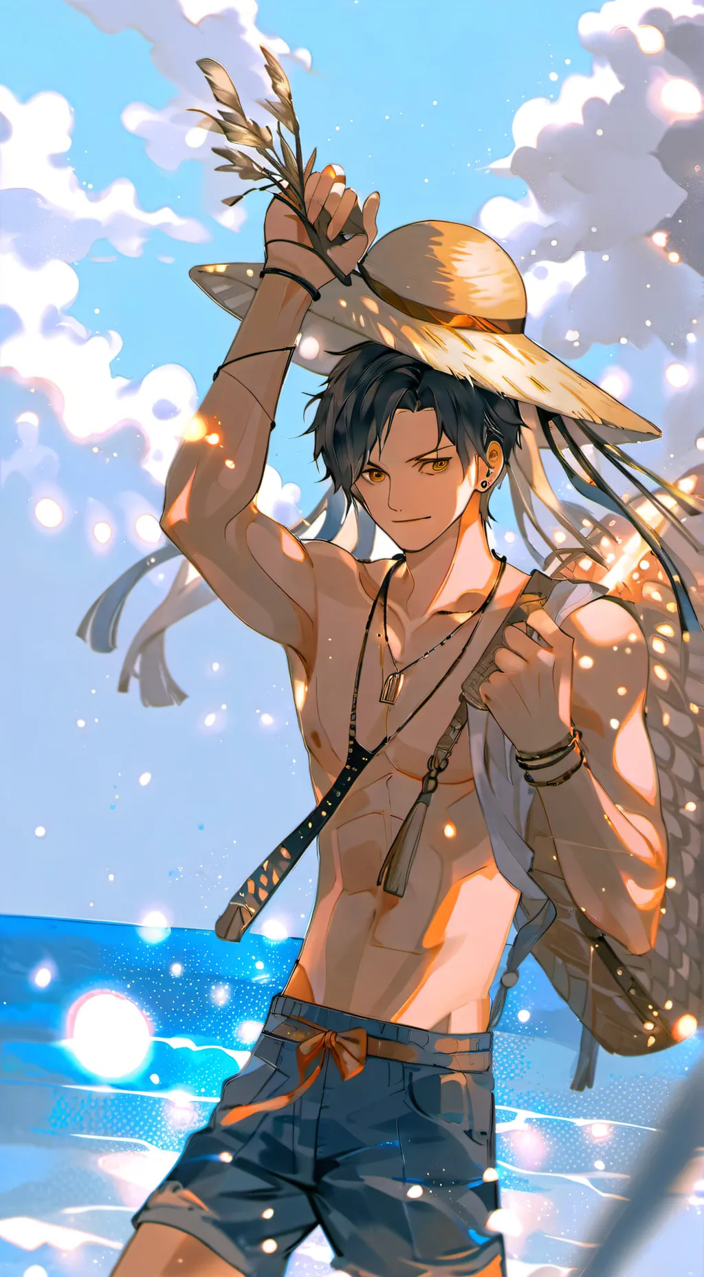 ai character: MHA playita😎👍 background