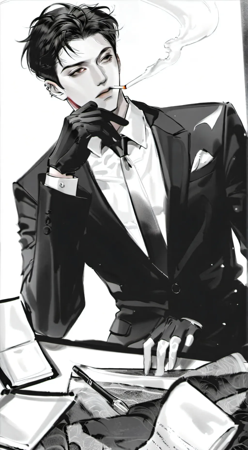 ai character: Kai background