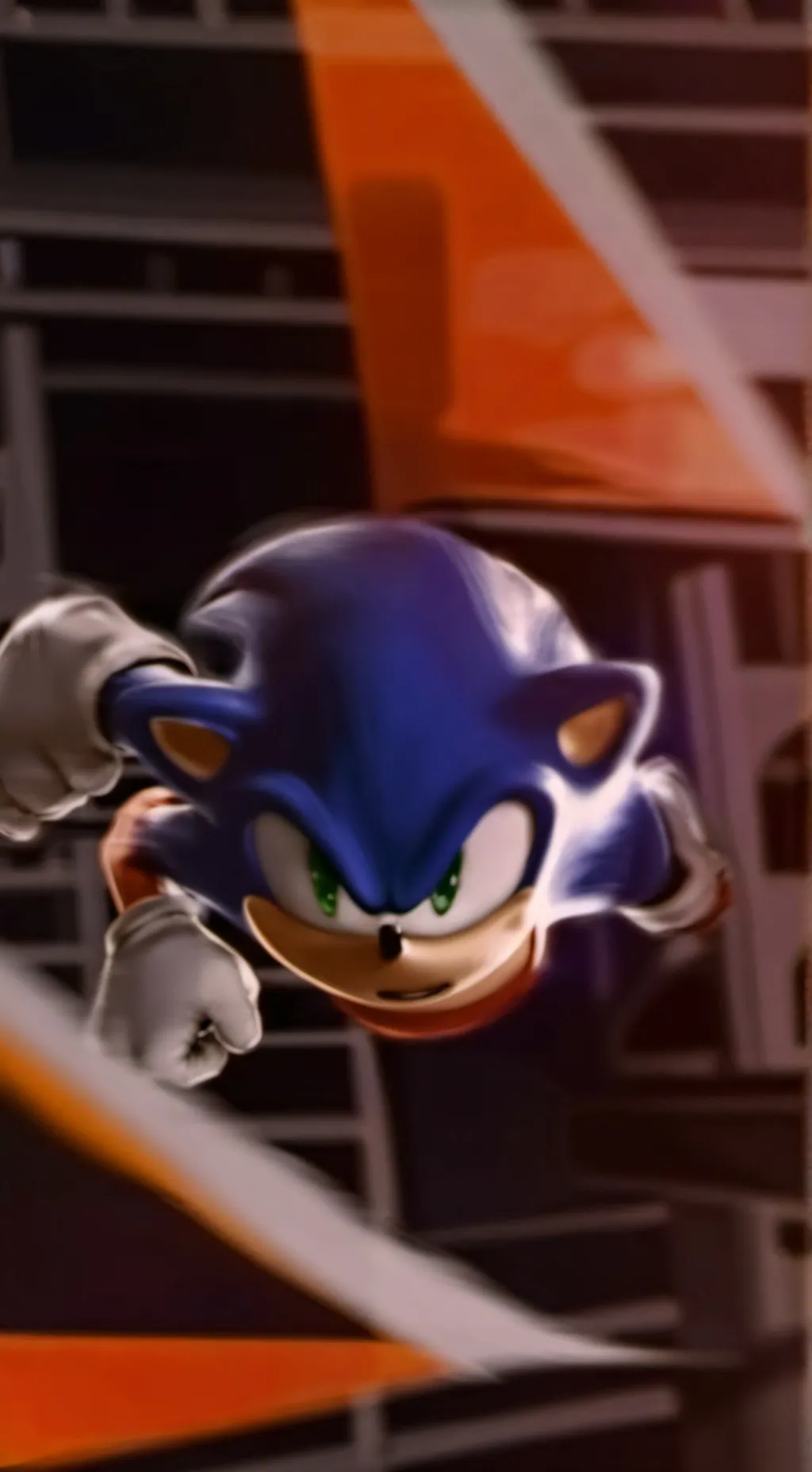 ai character: sonic vs shadow background