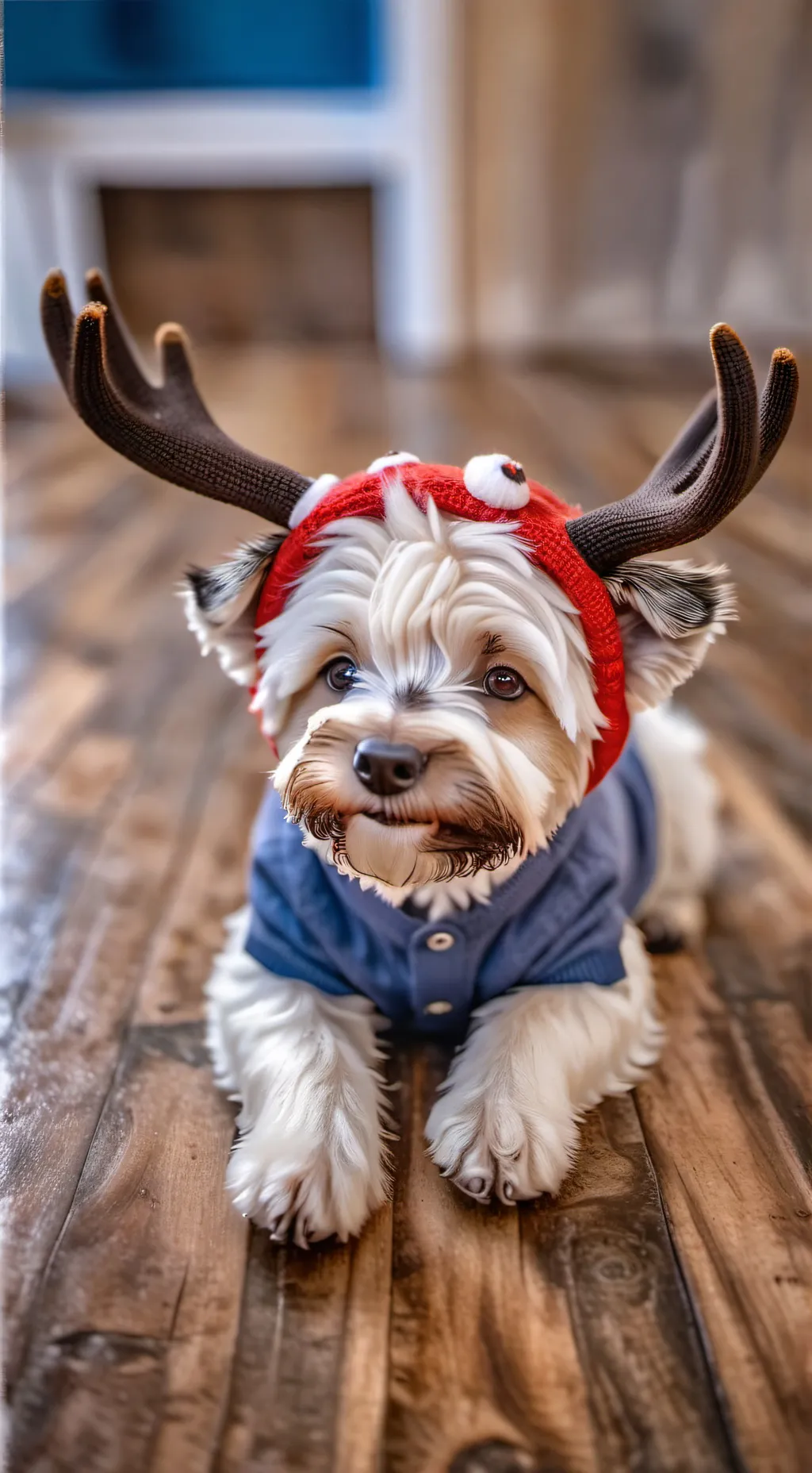 ai character: dogy background