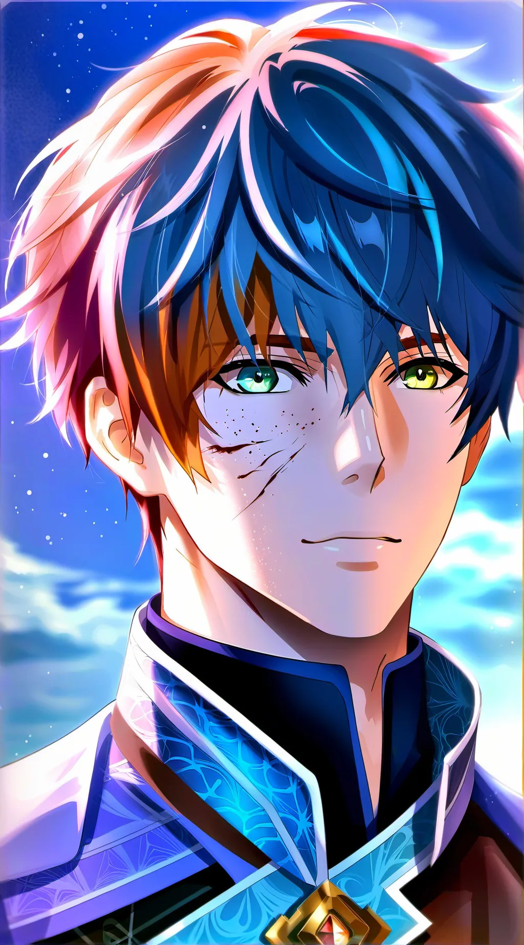 ai character: Prince Shoto background
