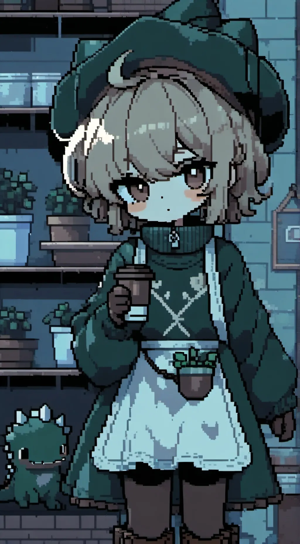 ai character: Shelly background