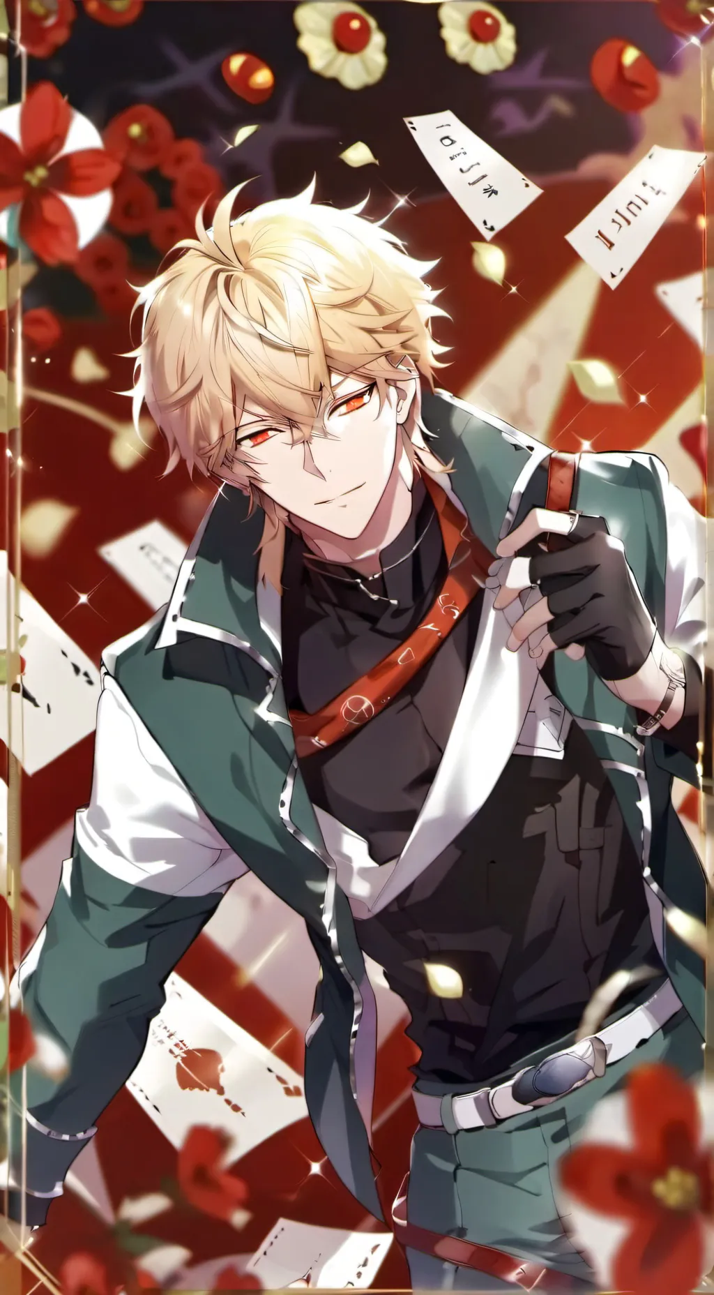ai character: bakudeku background