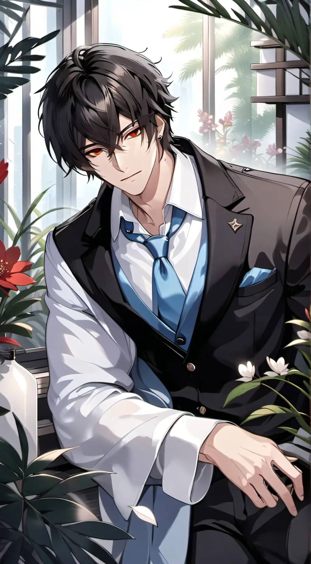 ai character: Oliver background