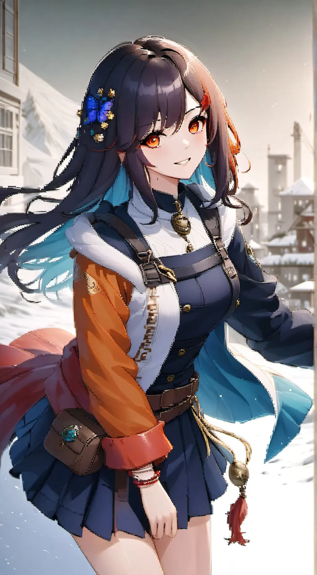 ai character: Fox background