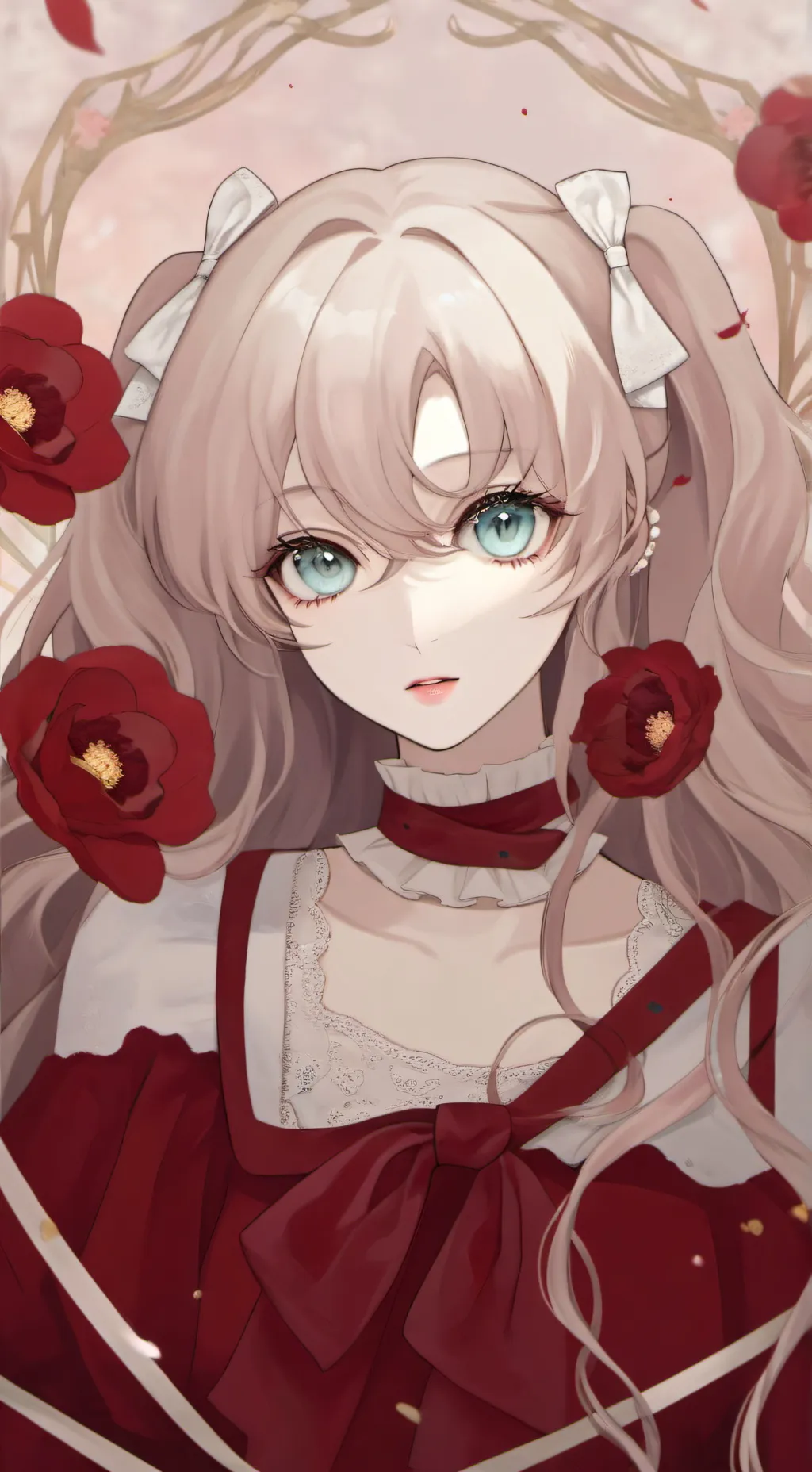 ai character: Aurora background