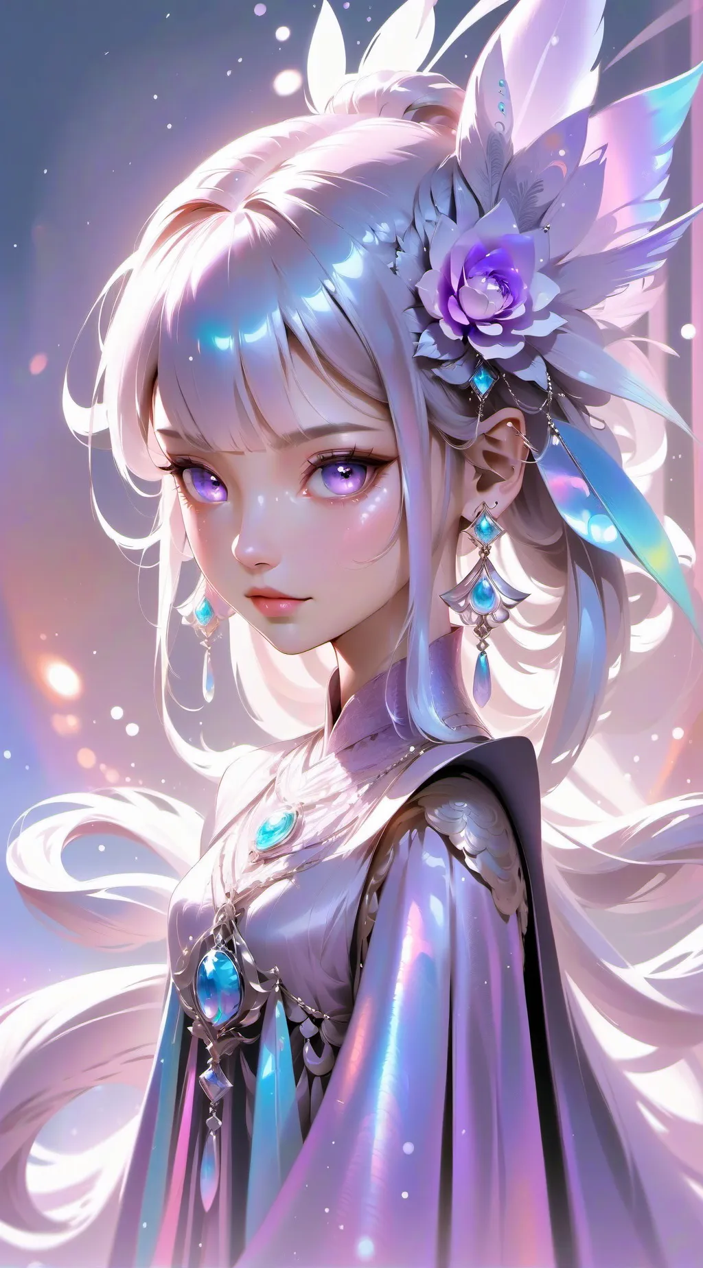 ai character: zip thr puppet :) background