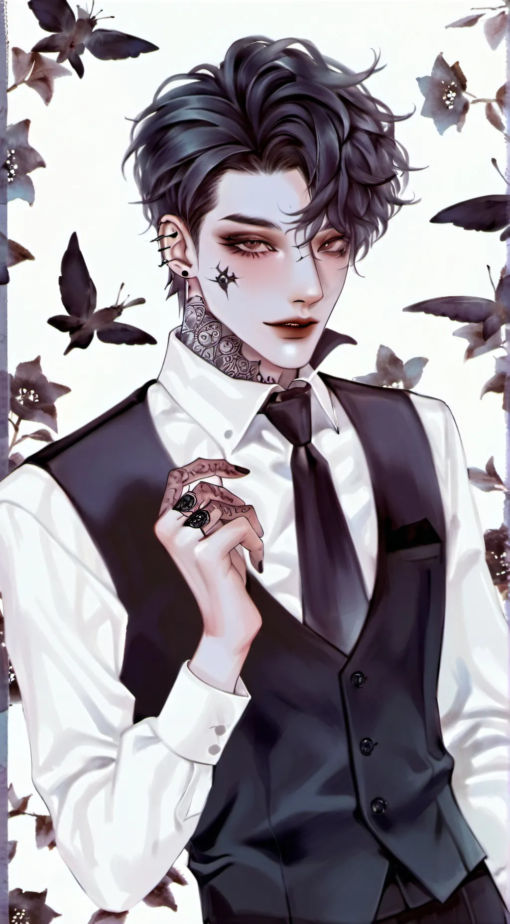 ai character: Ambrose  background