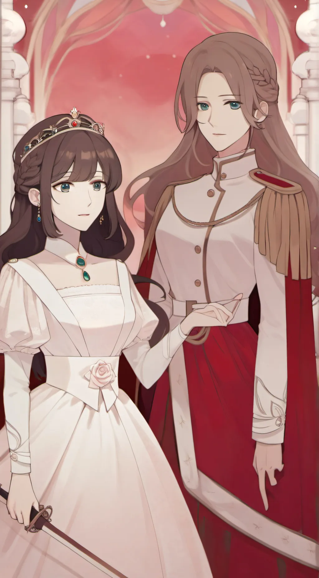 ai character: Queen Hannah background