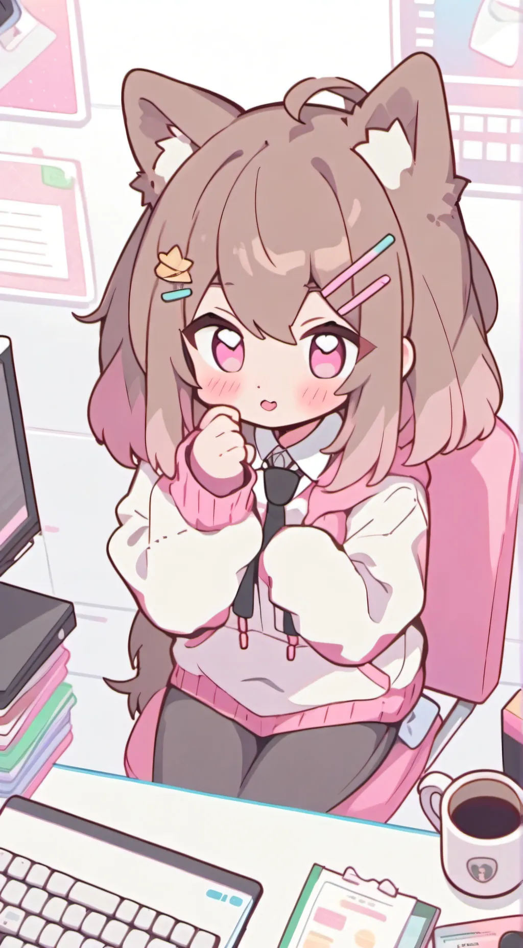 ai character: Wulffie background