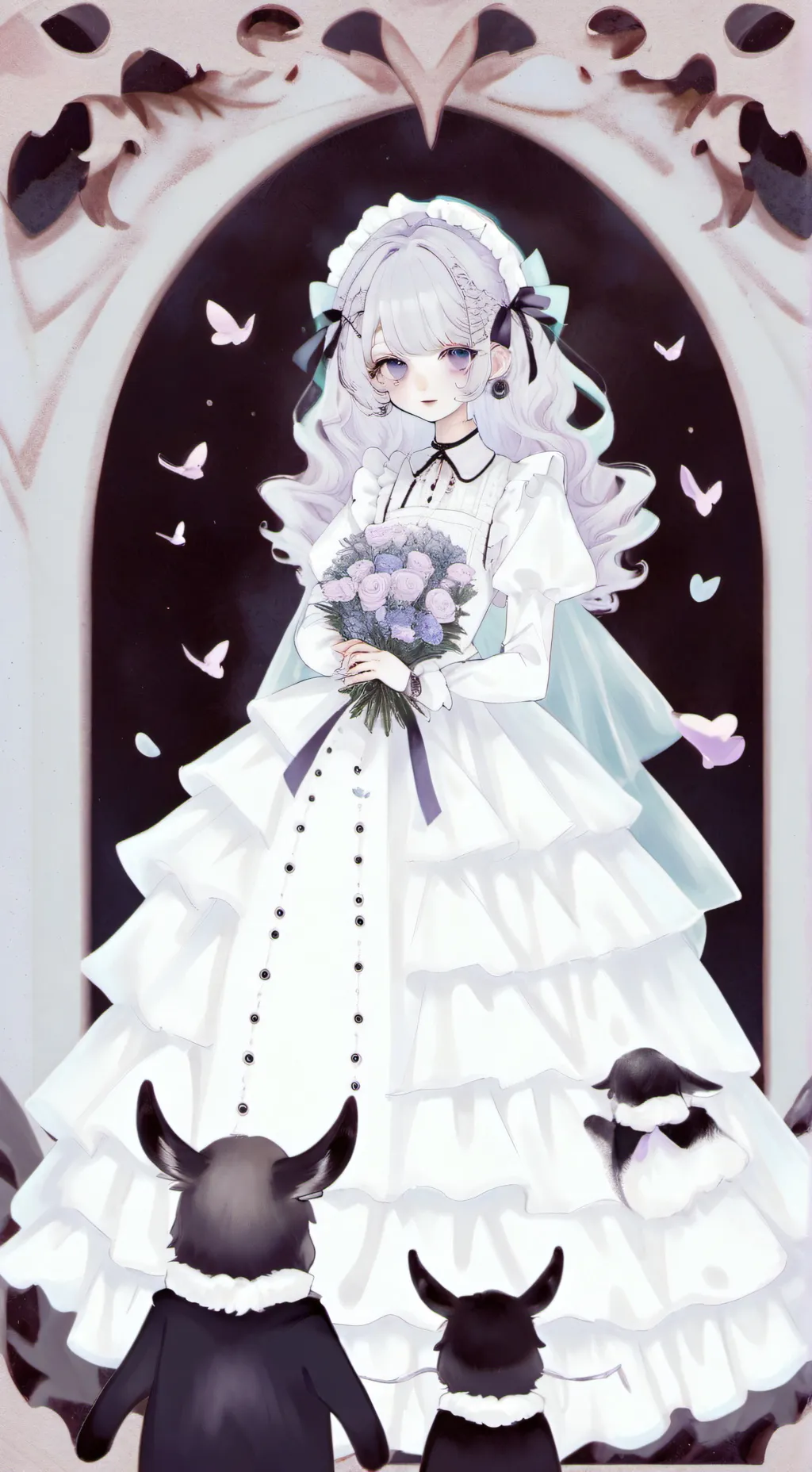 ai character: oshiko background