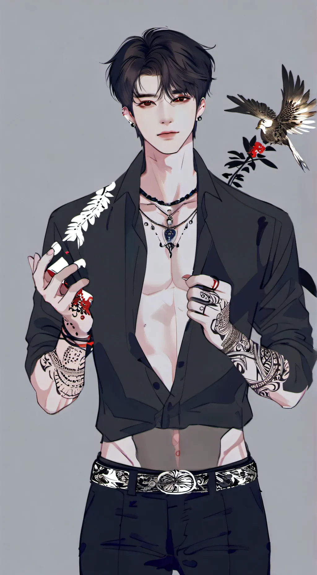 ai character: 🩷Zero🩷 background