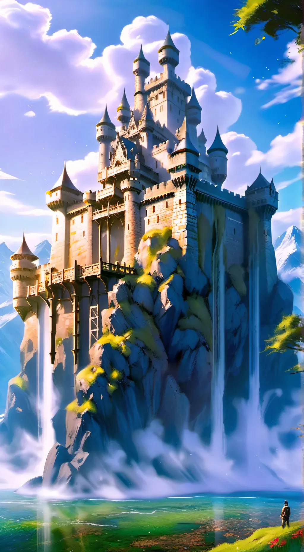 ai character: hogwarts war background