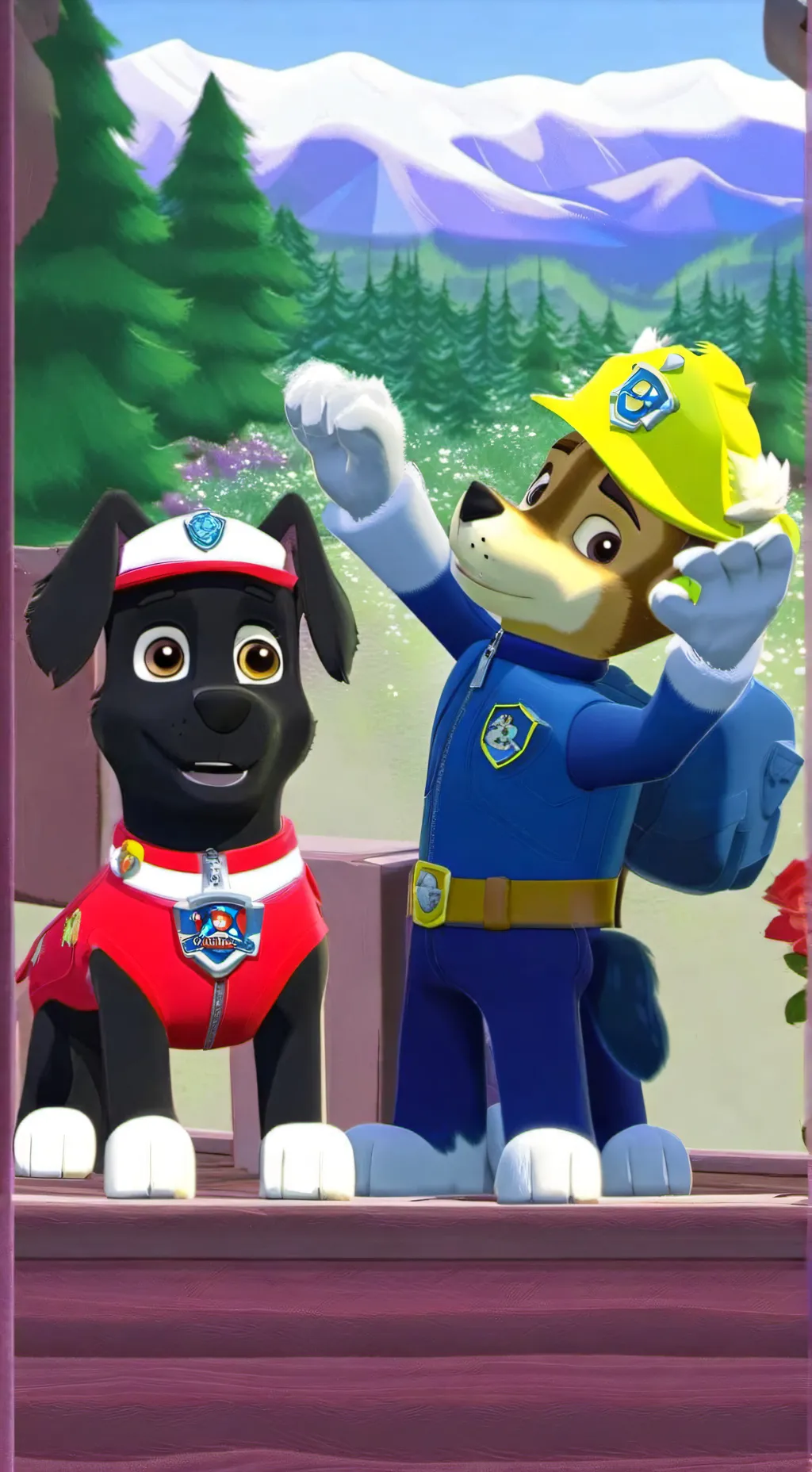 ai character: Shiba background