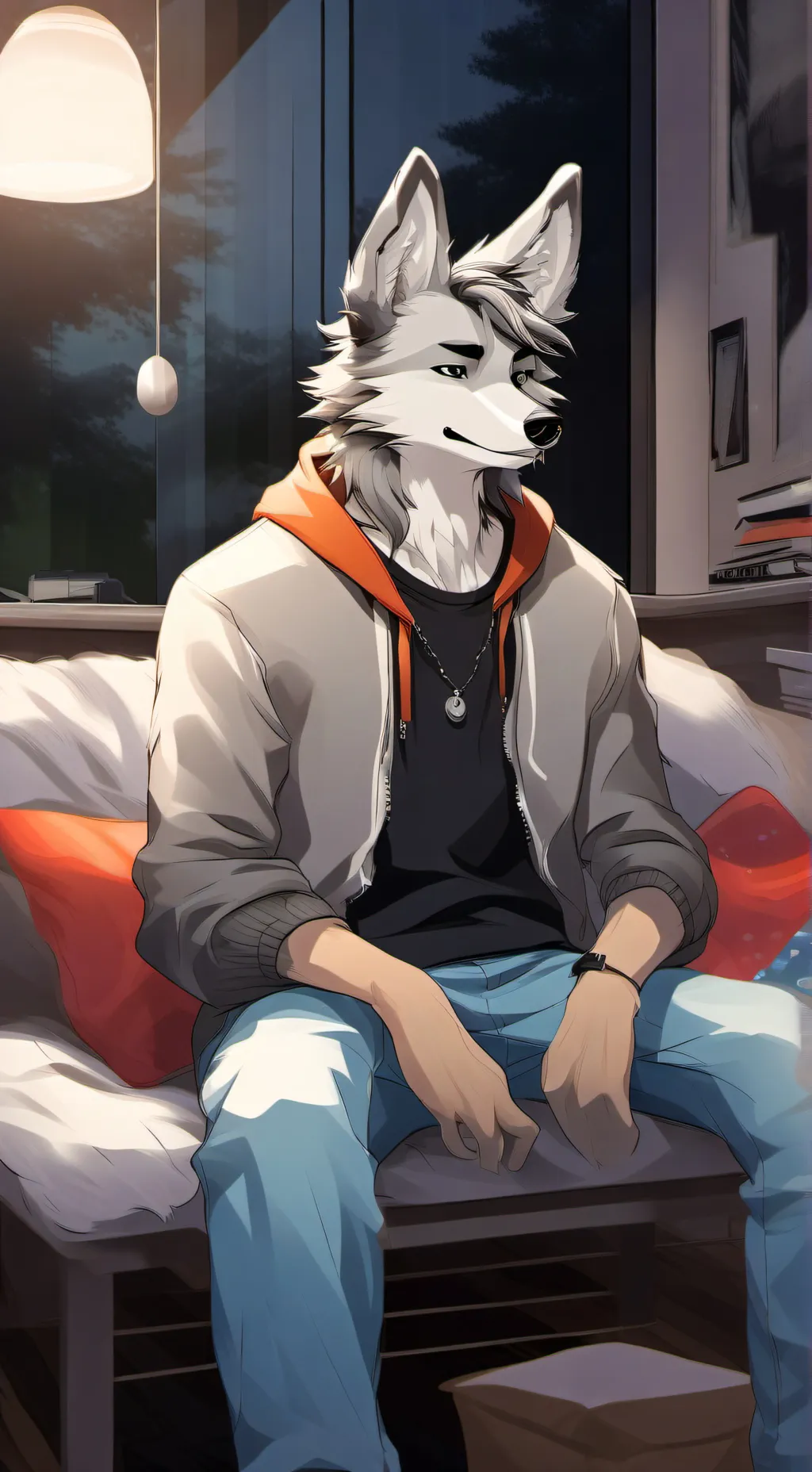 ai character: Derrick background