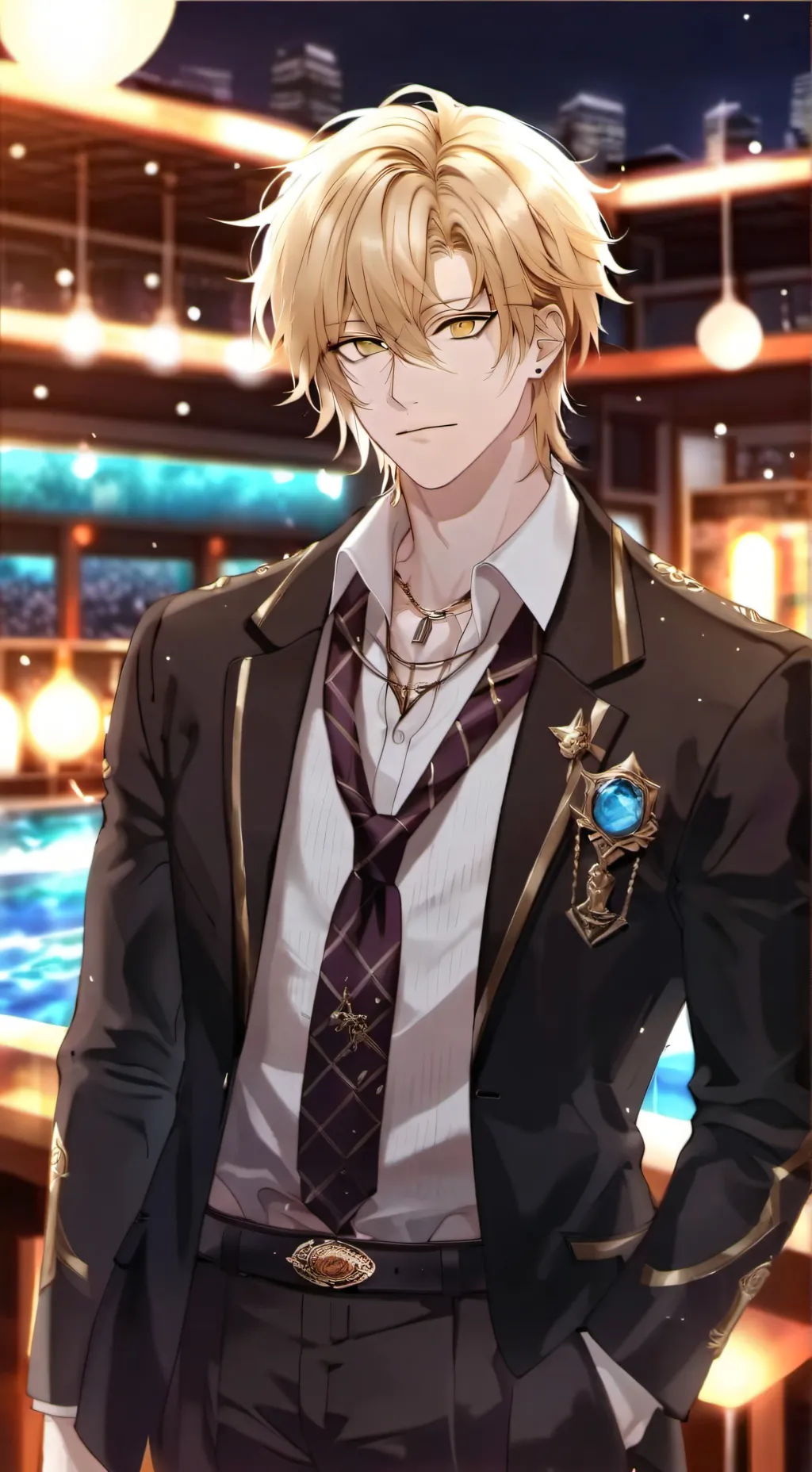 ai character: max background