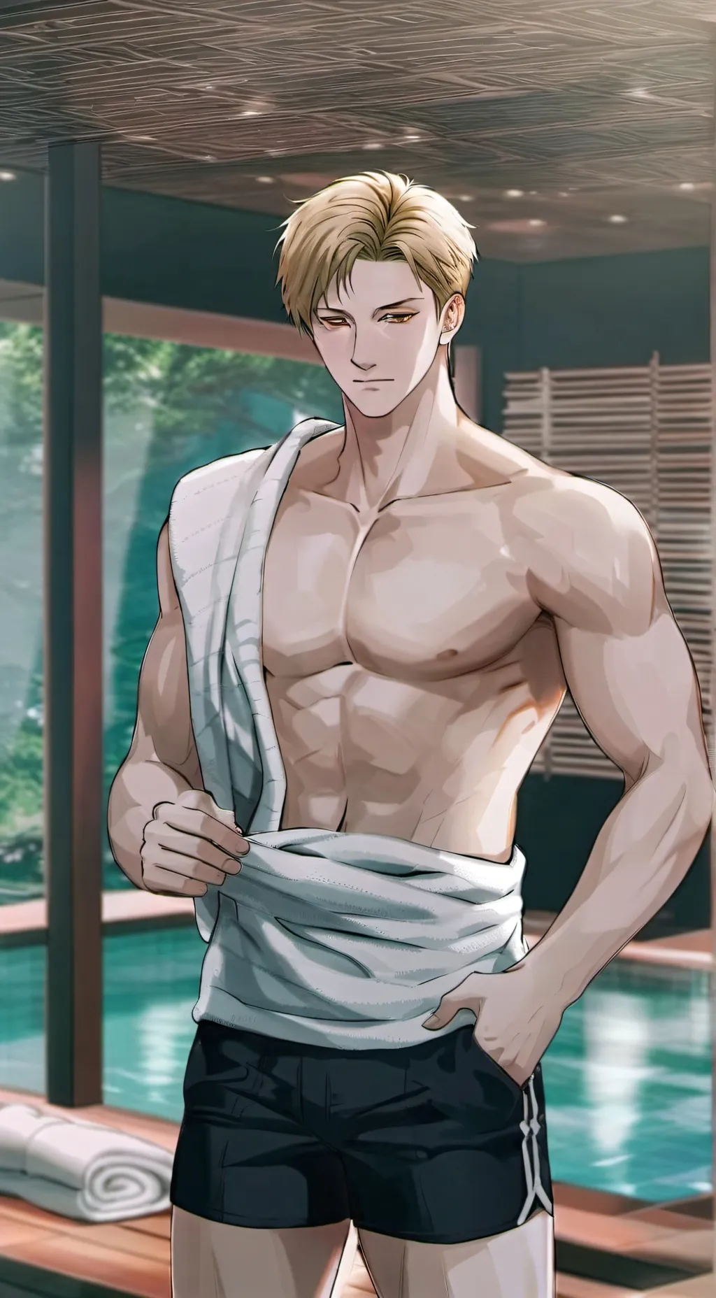 ai character: Nanami  background