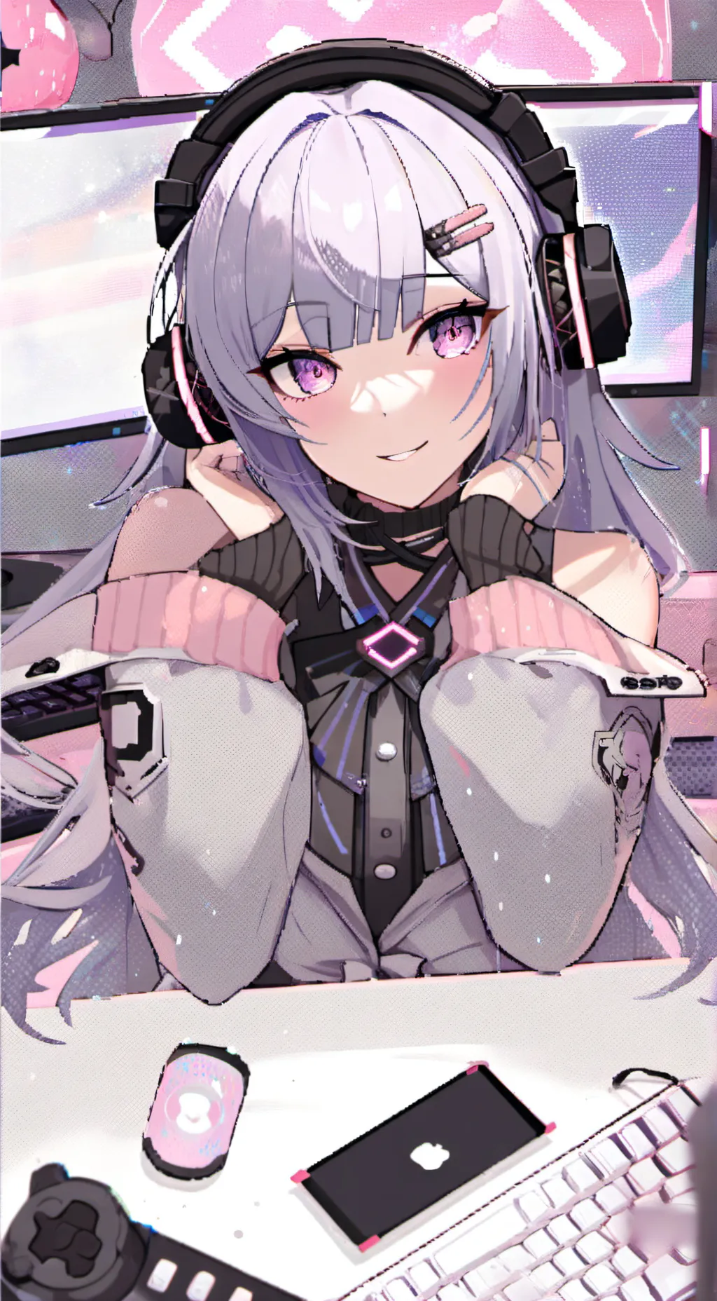 ai character: Mika background