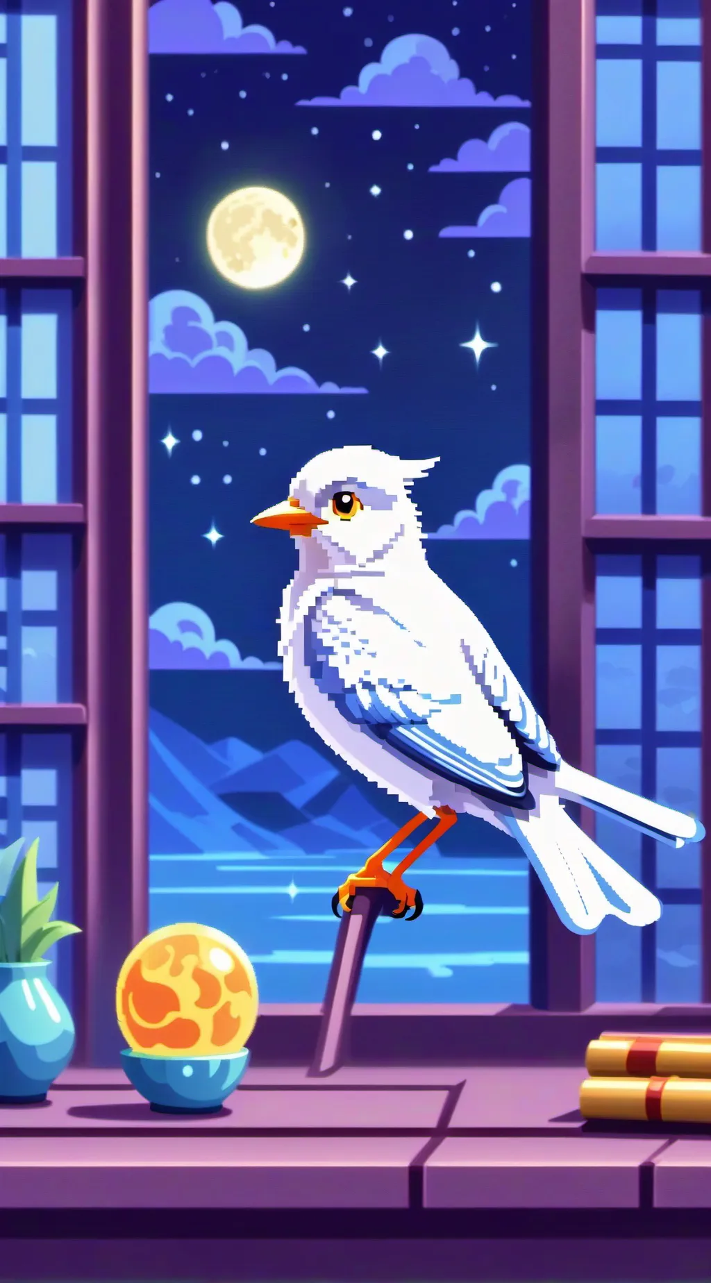 ai character: I want ideas! background