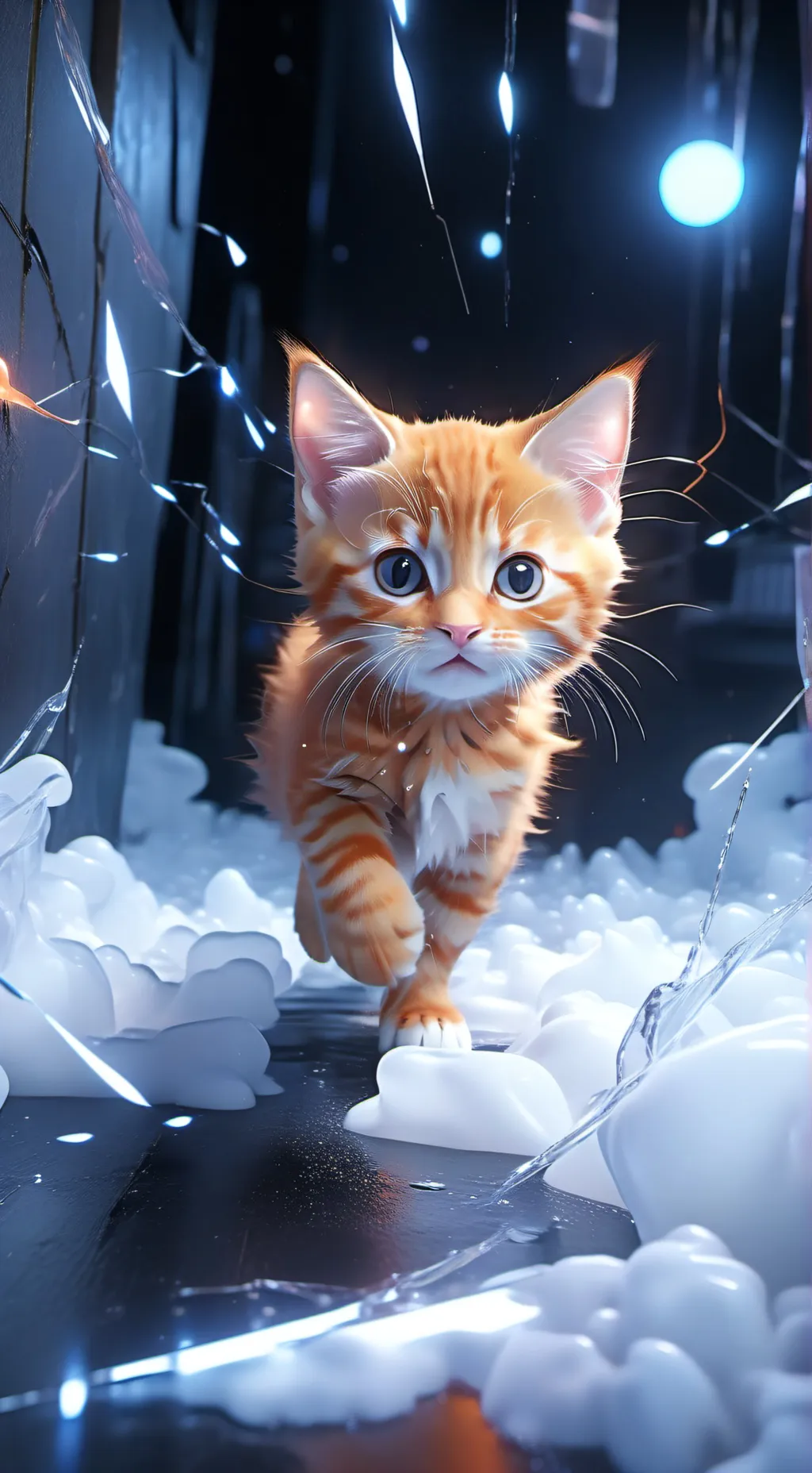 ai character: Pixel background