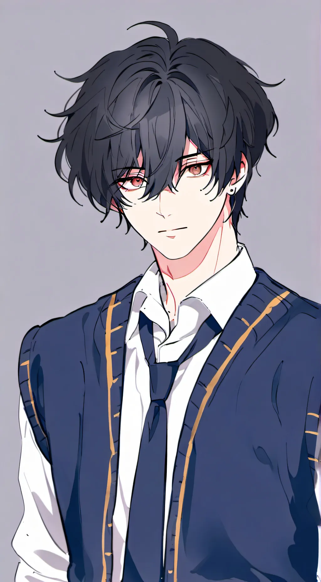 ai character: Sebastián  background