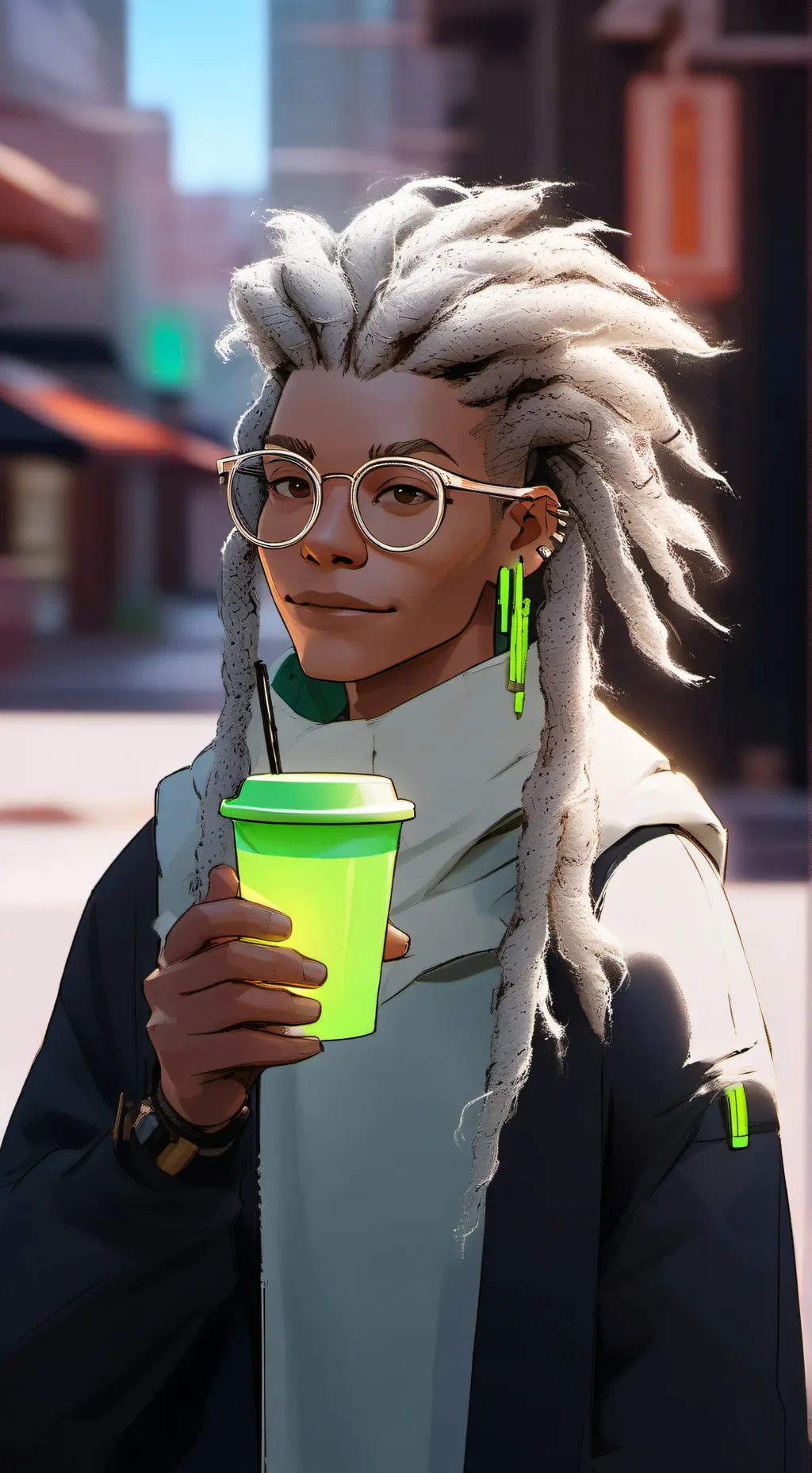 ai character: The Eco-Conscious Conspiracy Theorist background