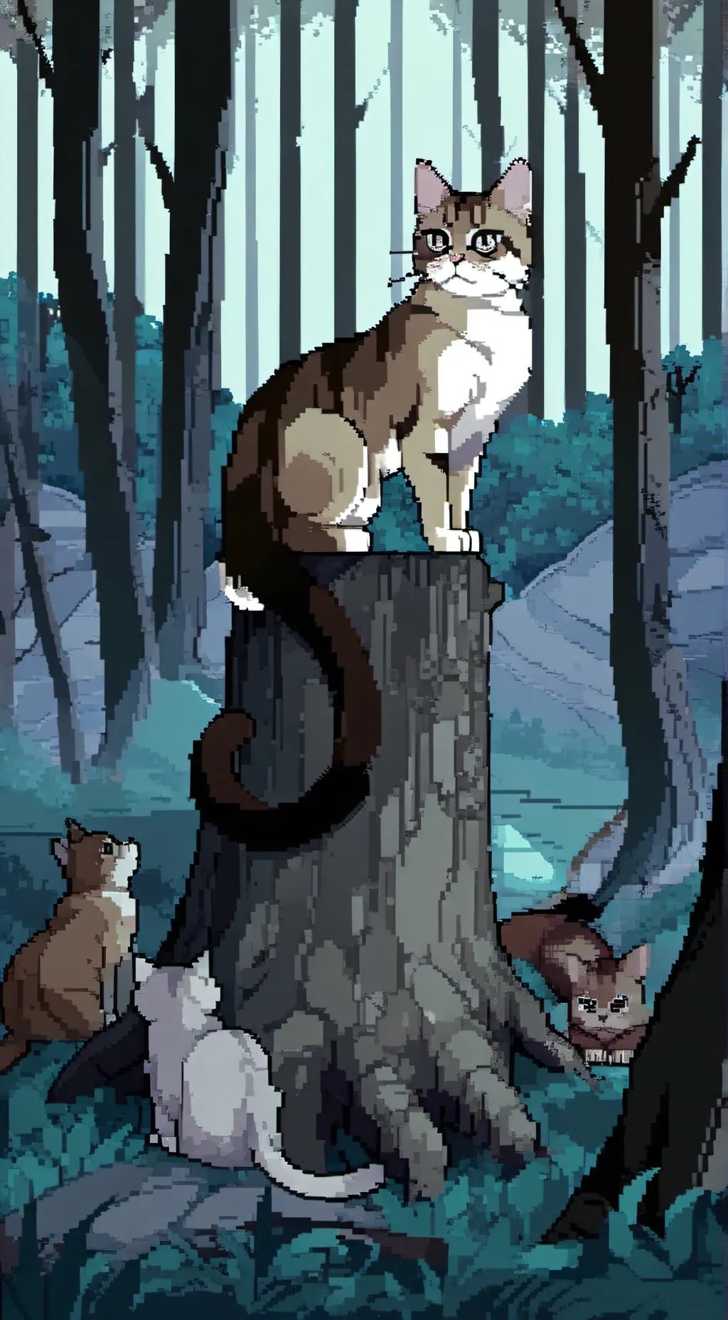 ai character: nightclan background