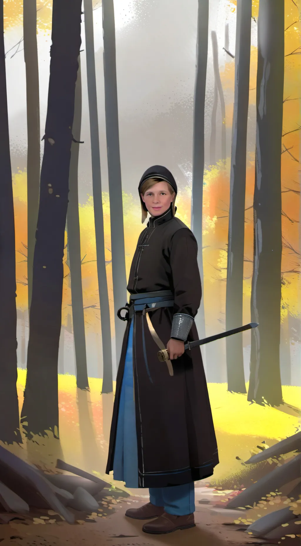 ai character: Cameron  background