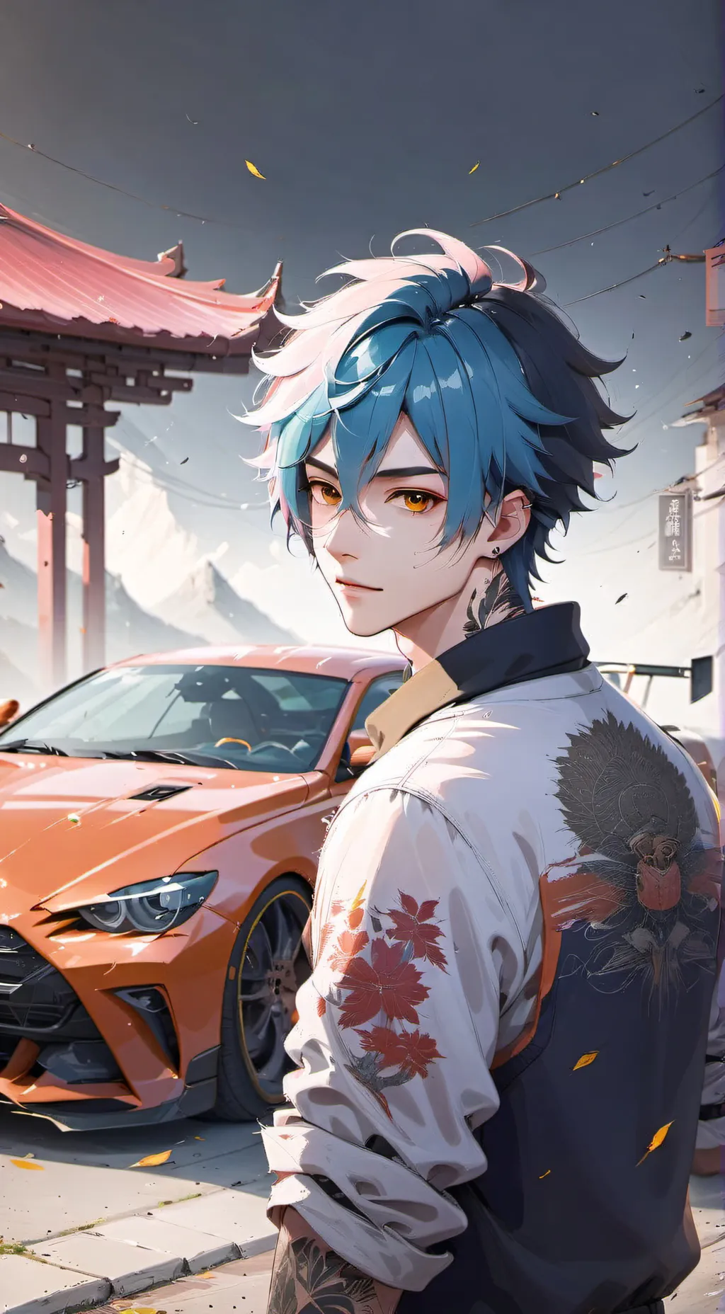 ai character: Cade Garner background