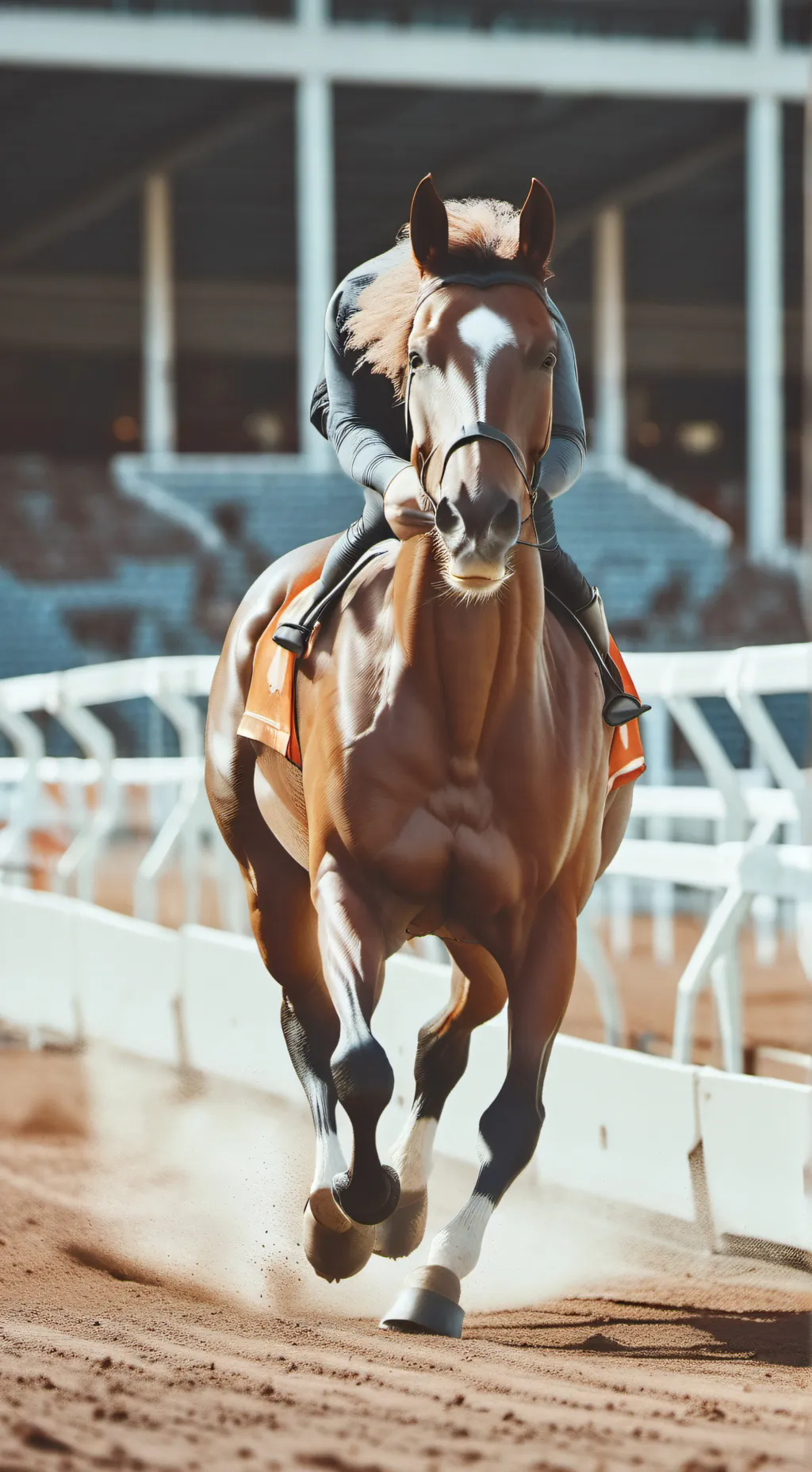 ai character: Horse racer background