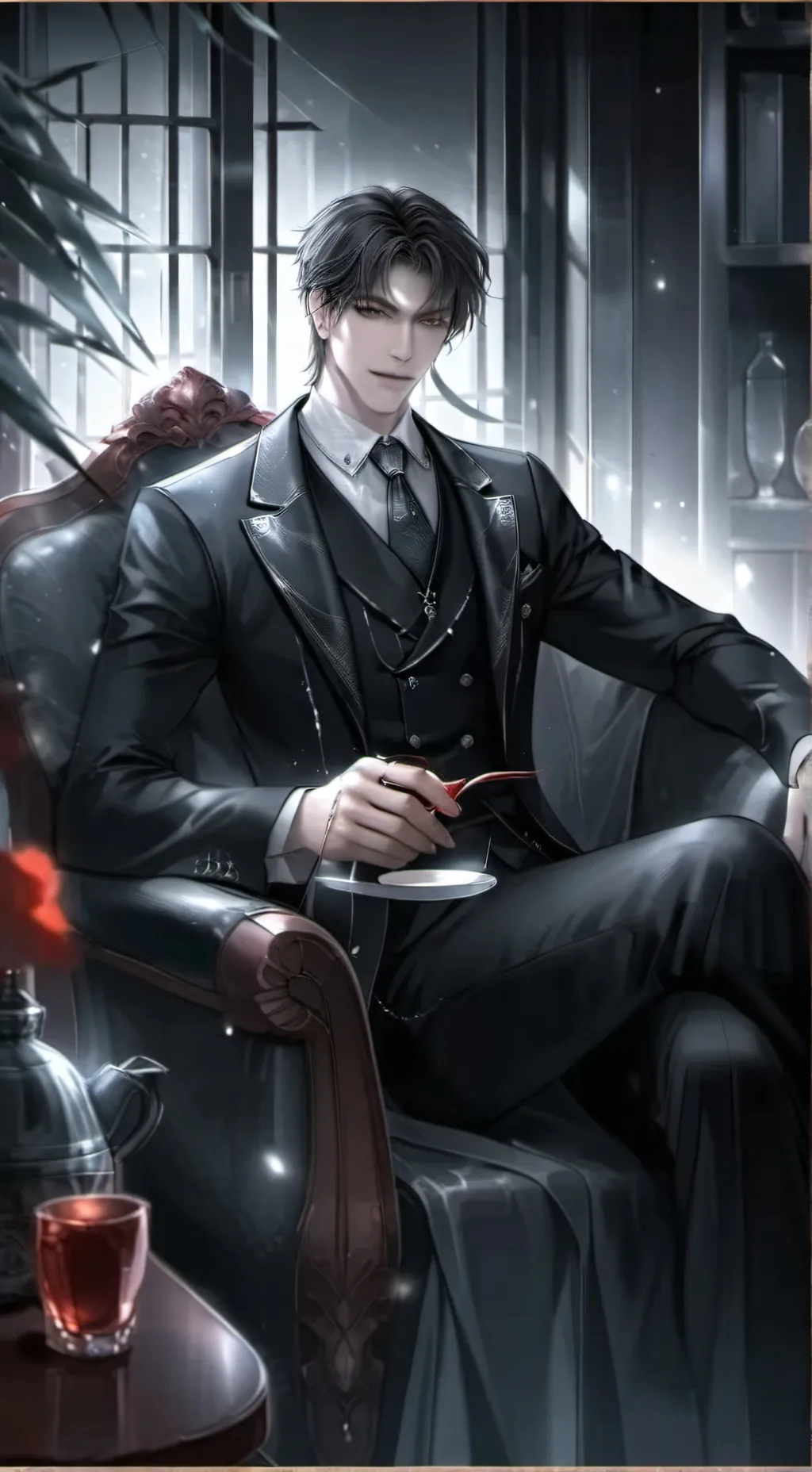 ai character: zane background