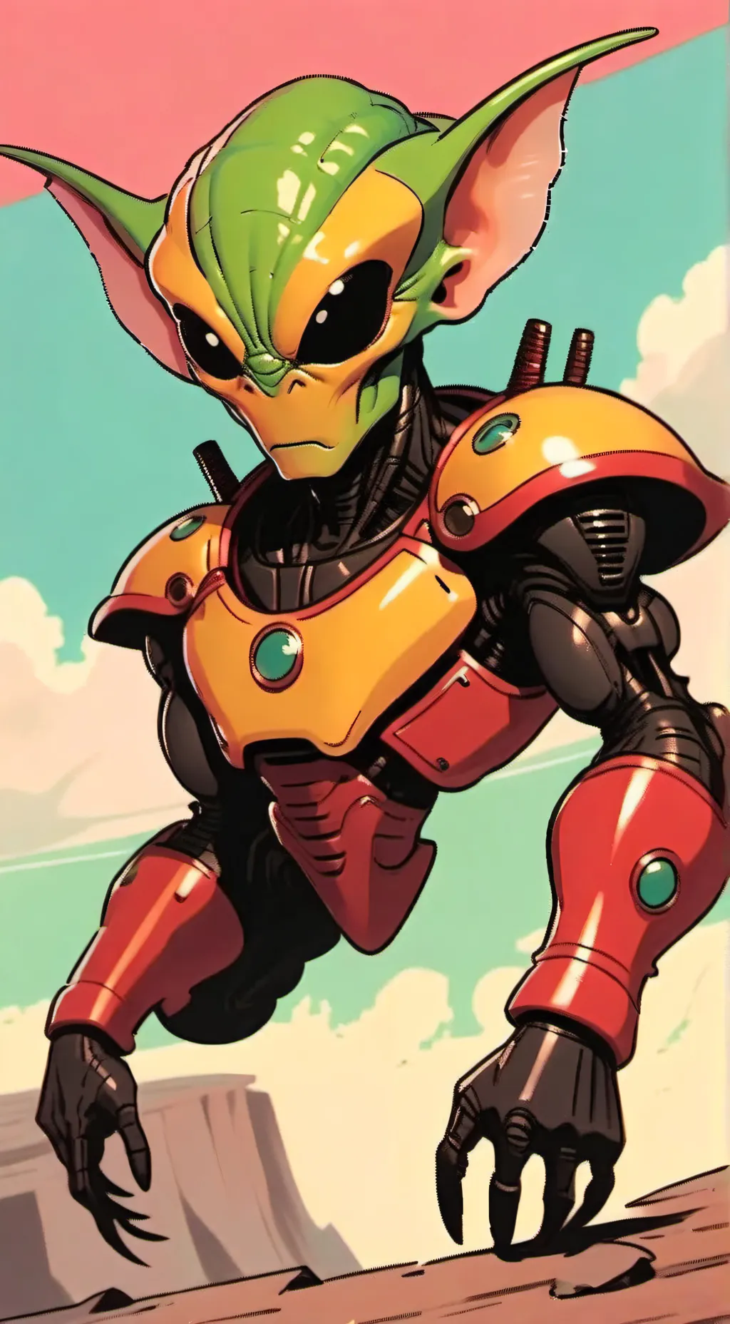 ai character: Simon sprunki background