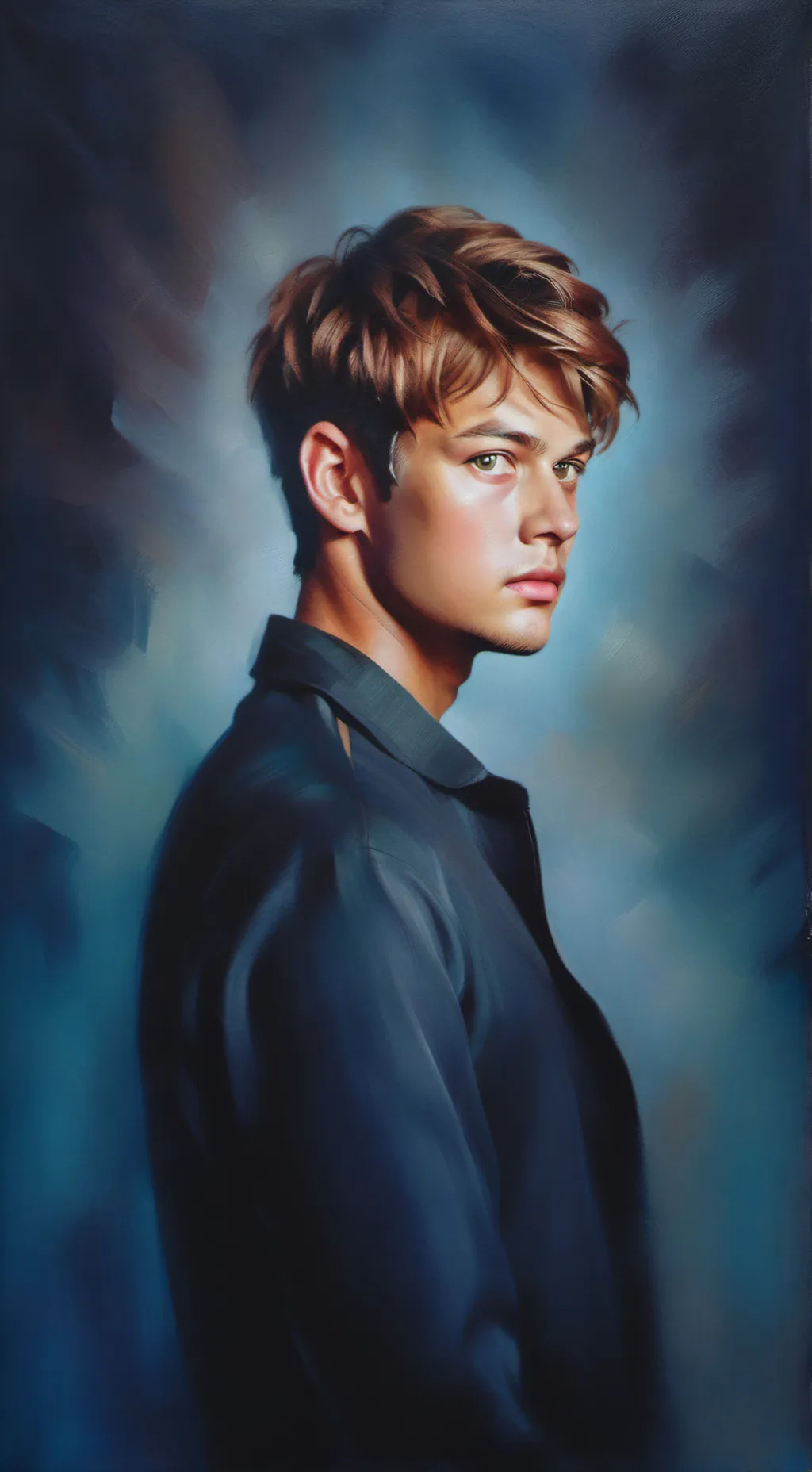 ai character: Newt tmr x tvd background