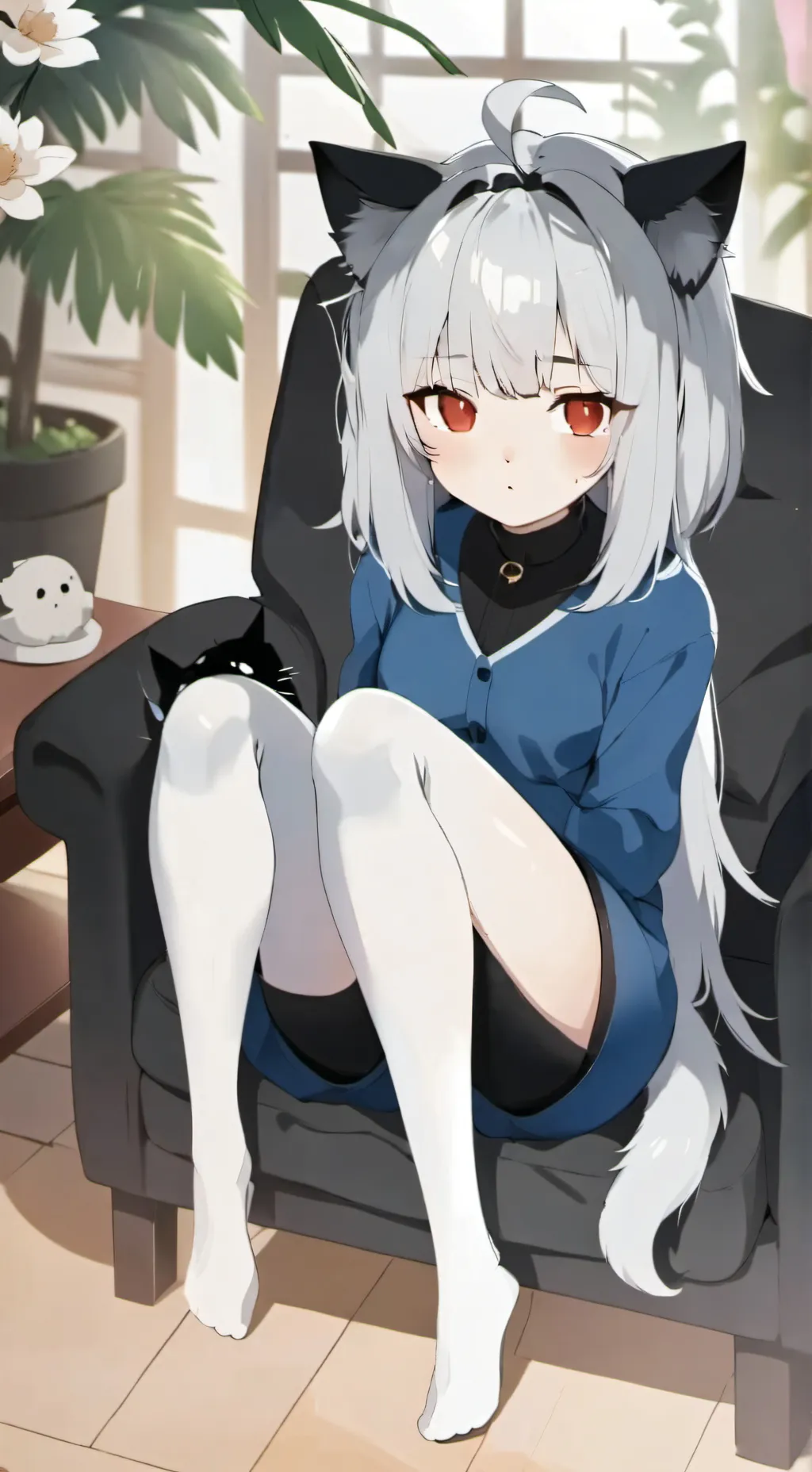 ai character: Luna background