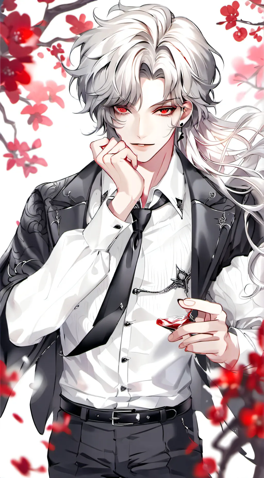 ai character: Ash background