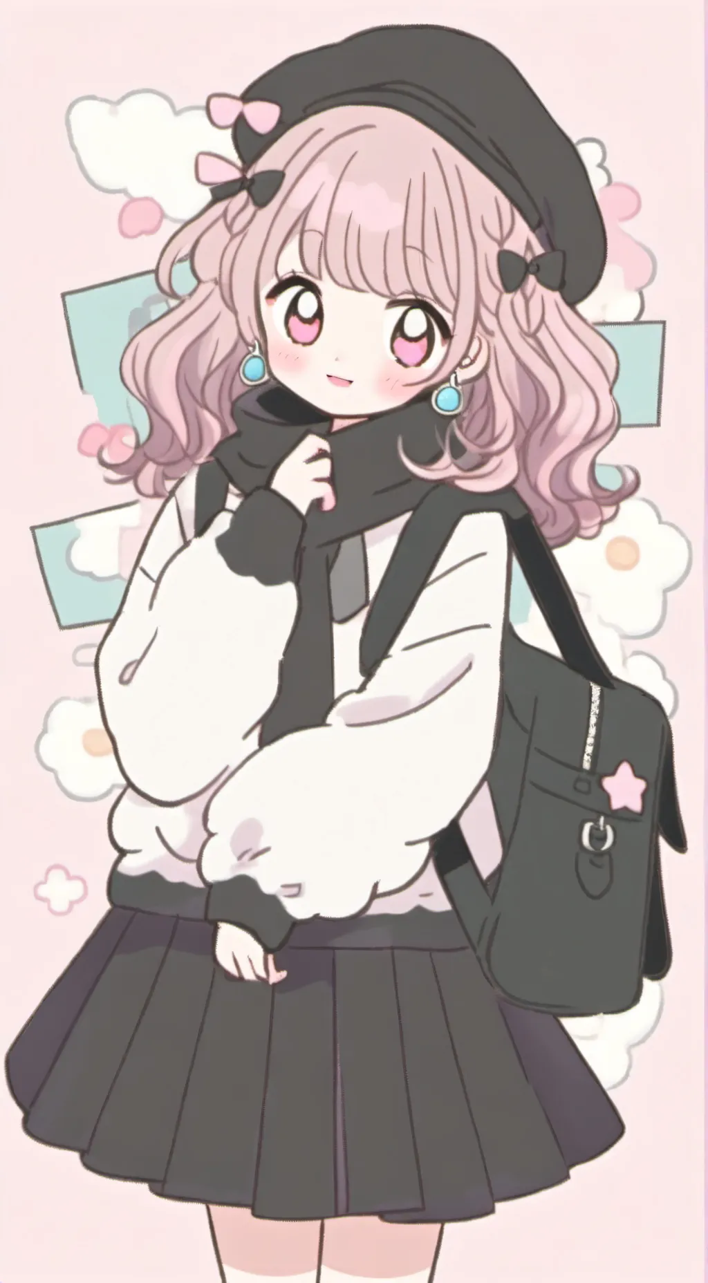 ai character: sprunki school background