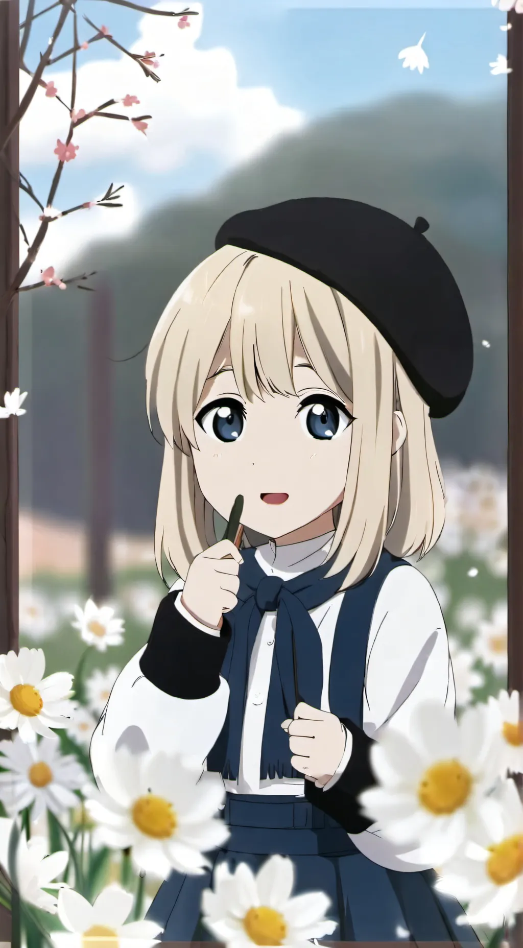 ai character: Мира background