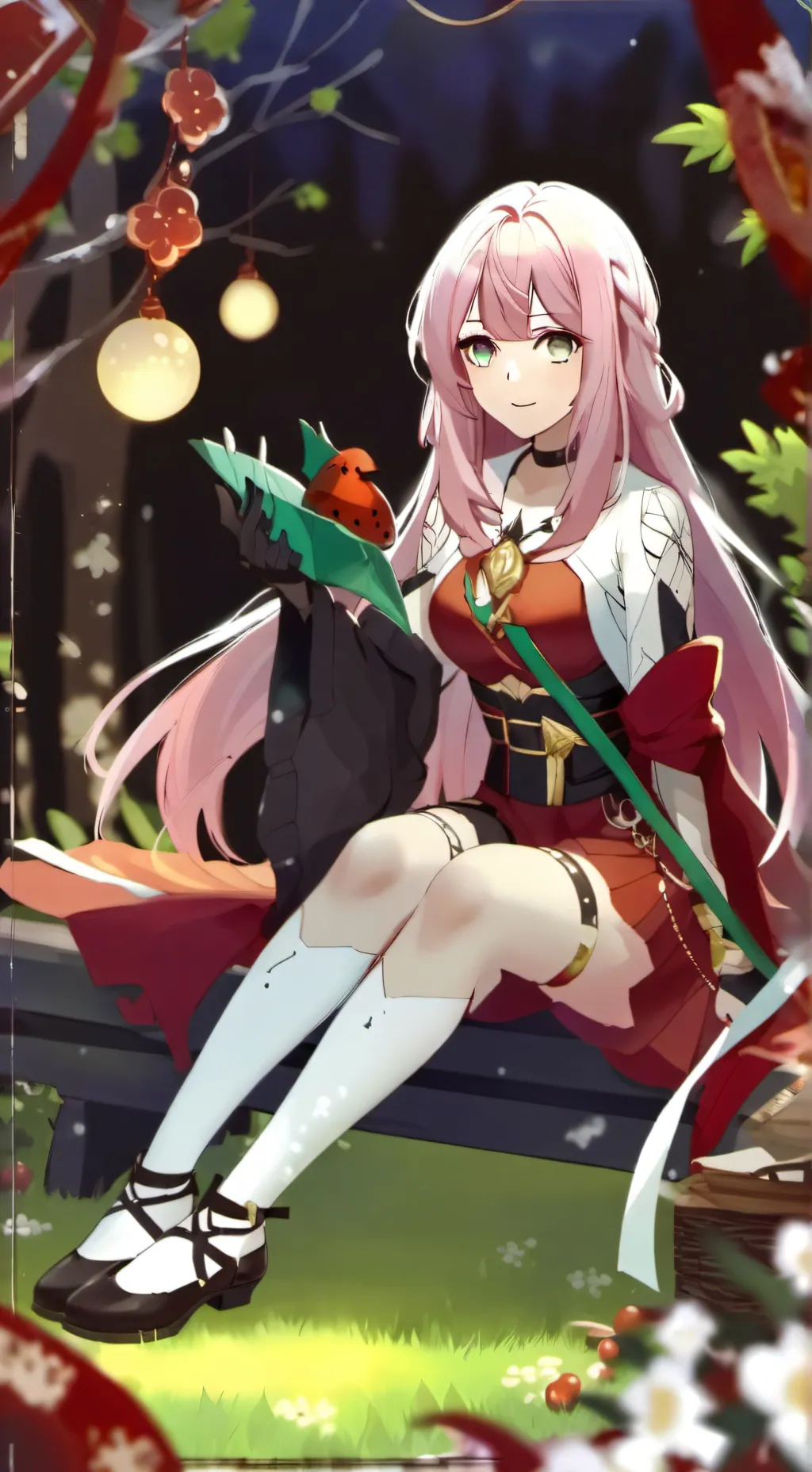 ai character: mitsuri × yn background