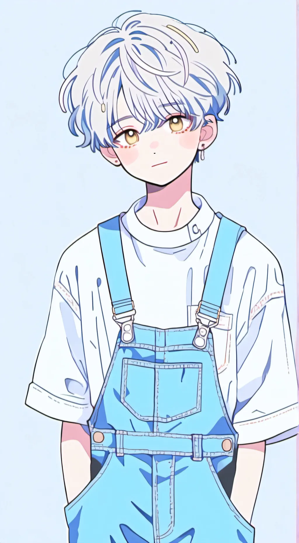 ai character: Evan Skyline background