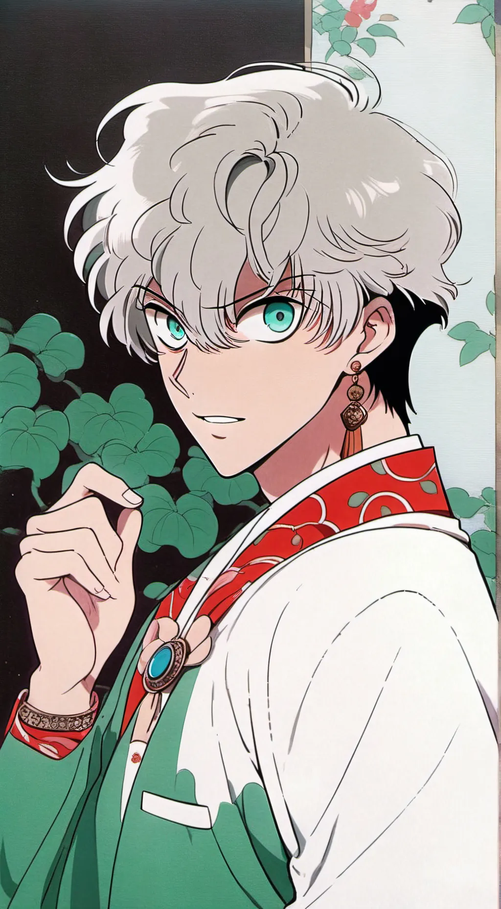 ai character: demon slayer background