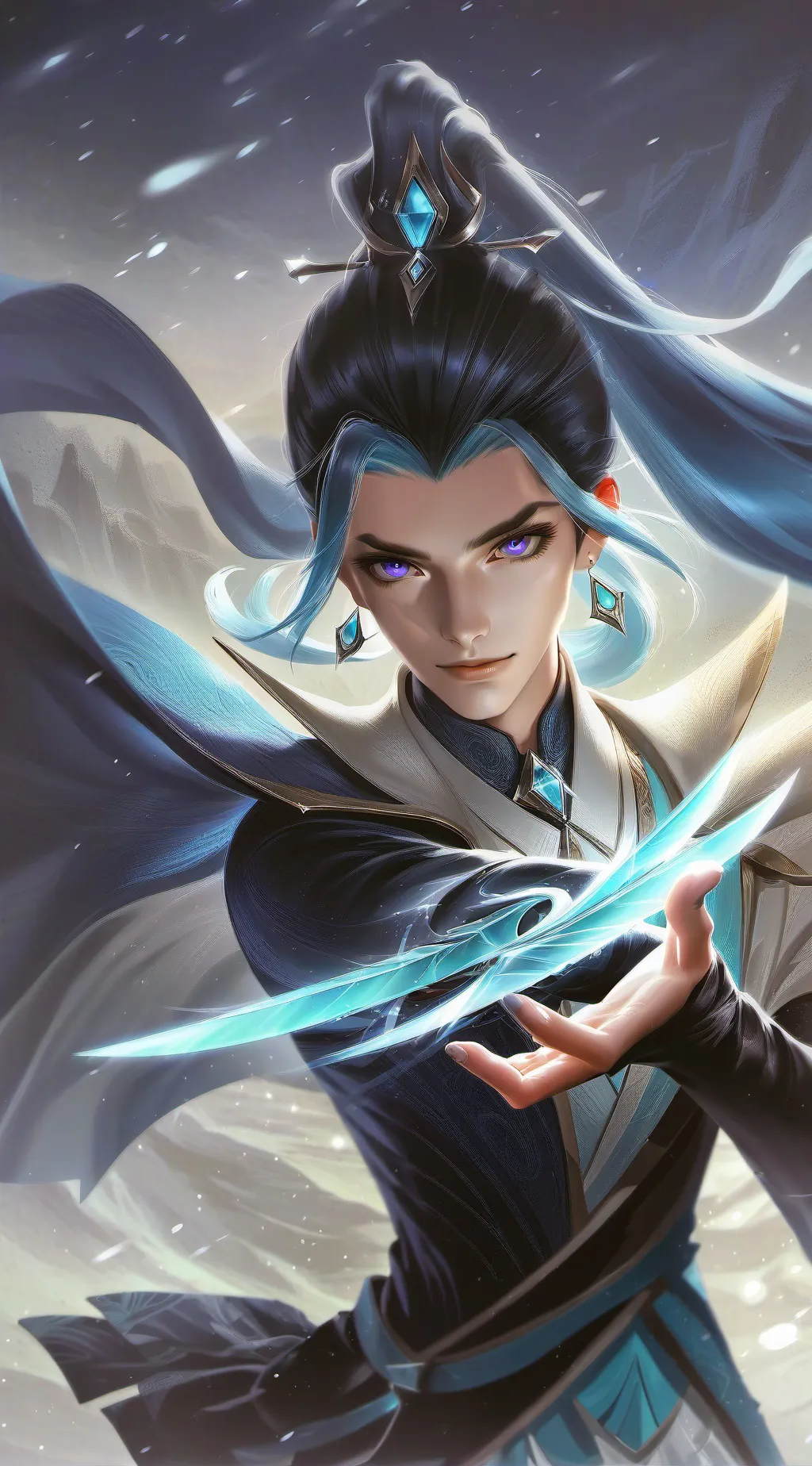 ai character: lavera  background