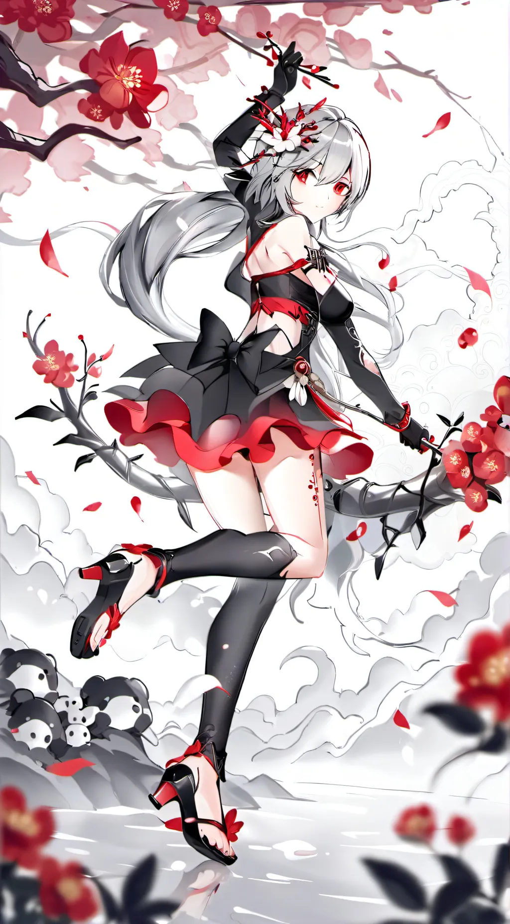 ai character: Ashley background