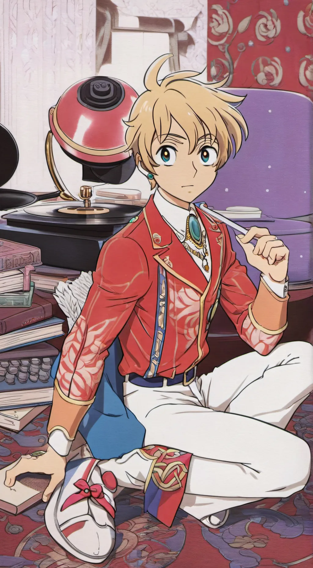 ai character: caqui background