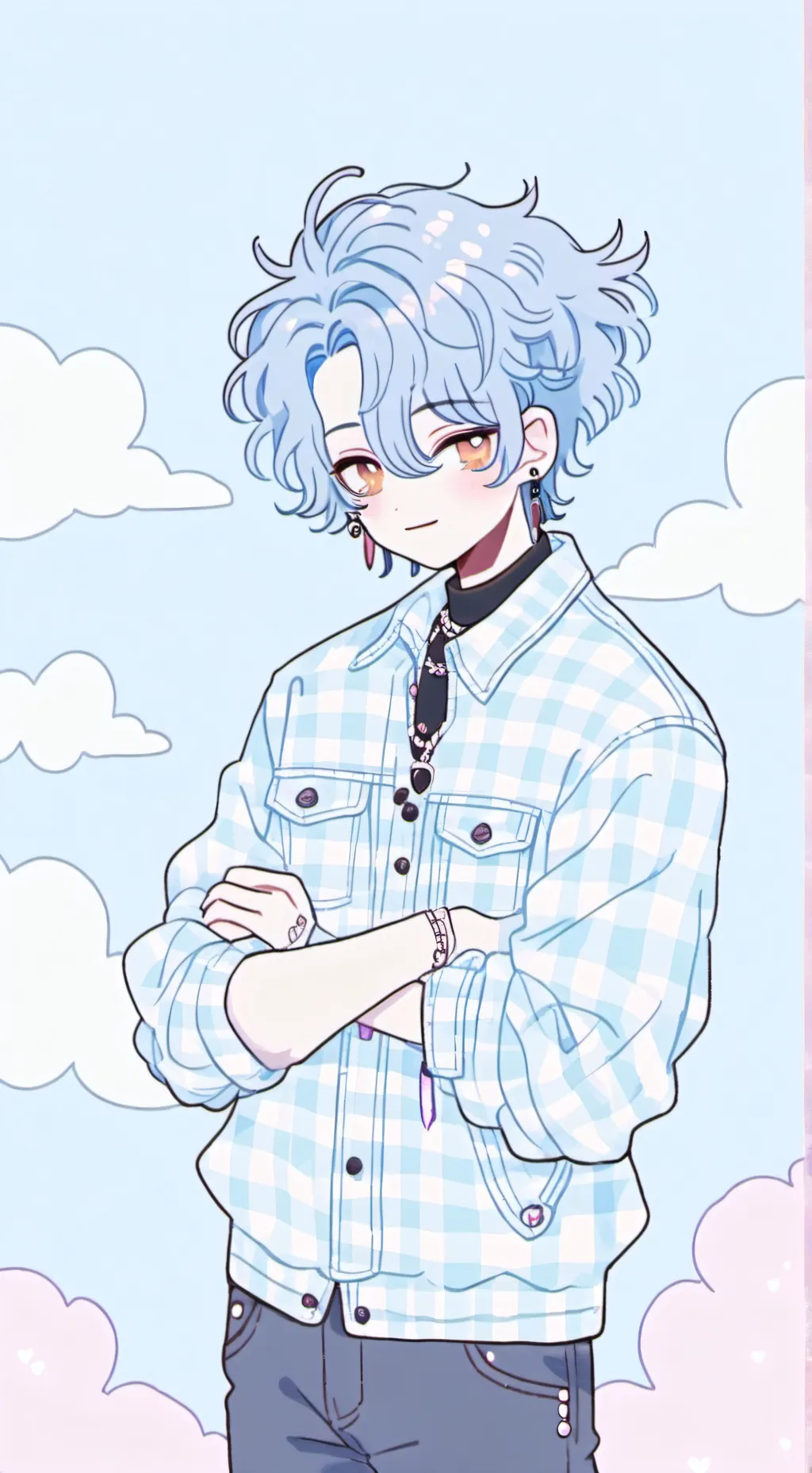 ai character: nico  background