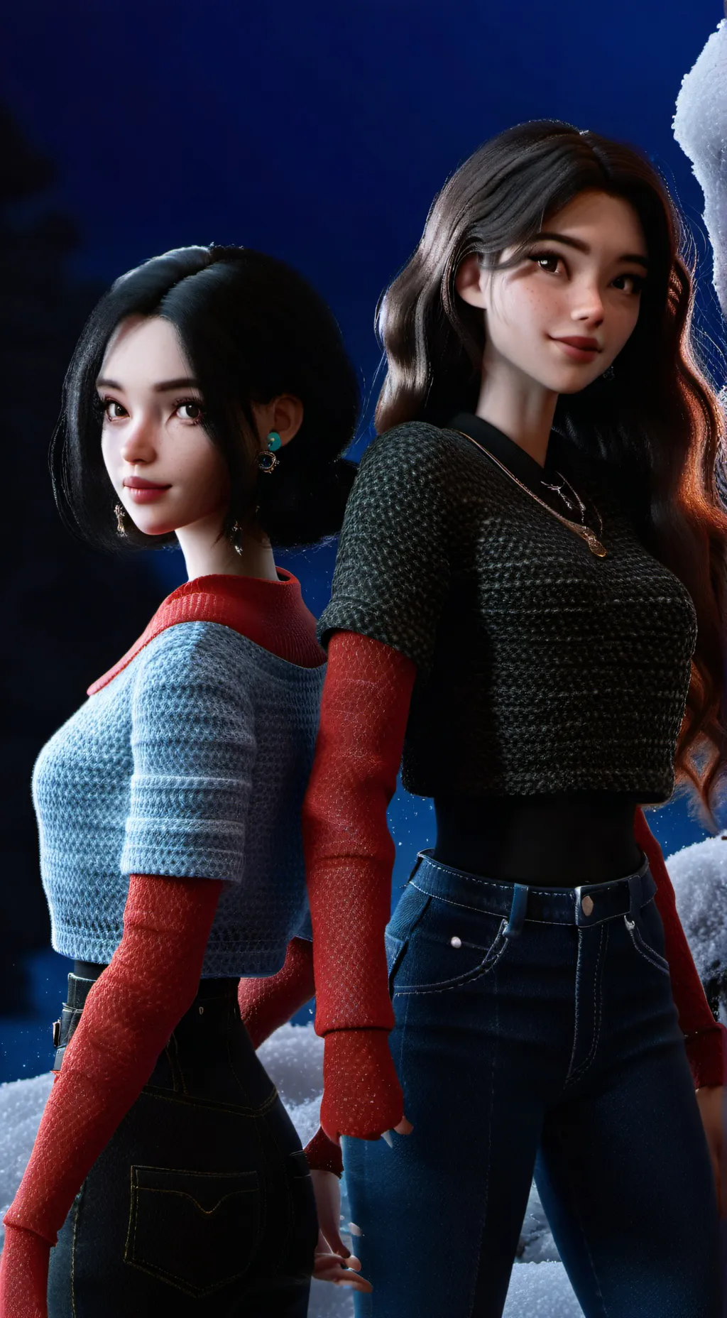 ai character: 3 hermanitas background