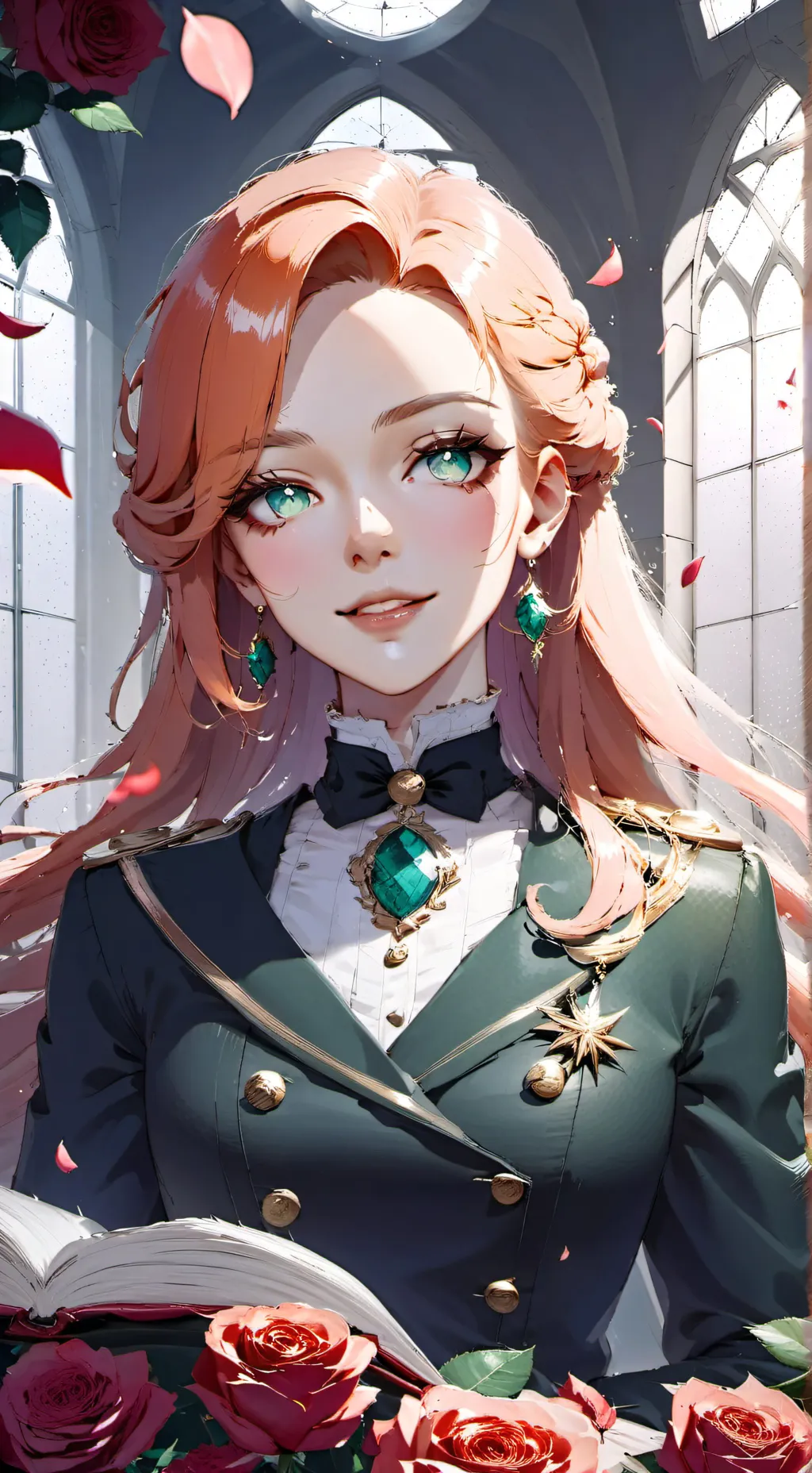 ai character: Sasha background